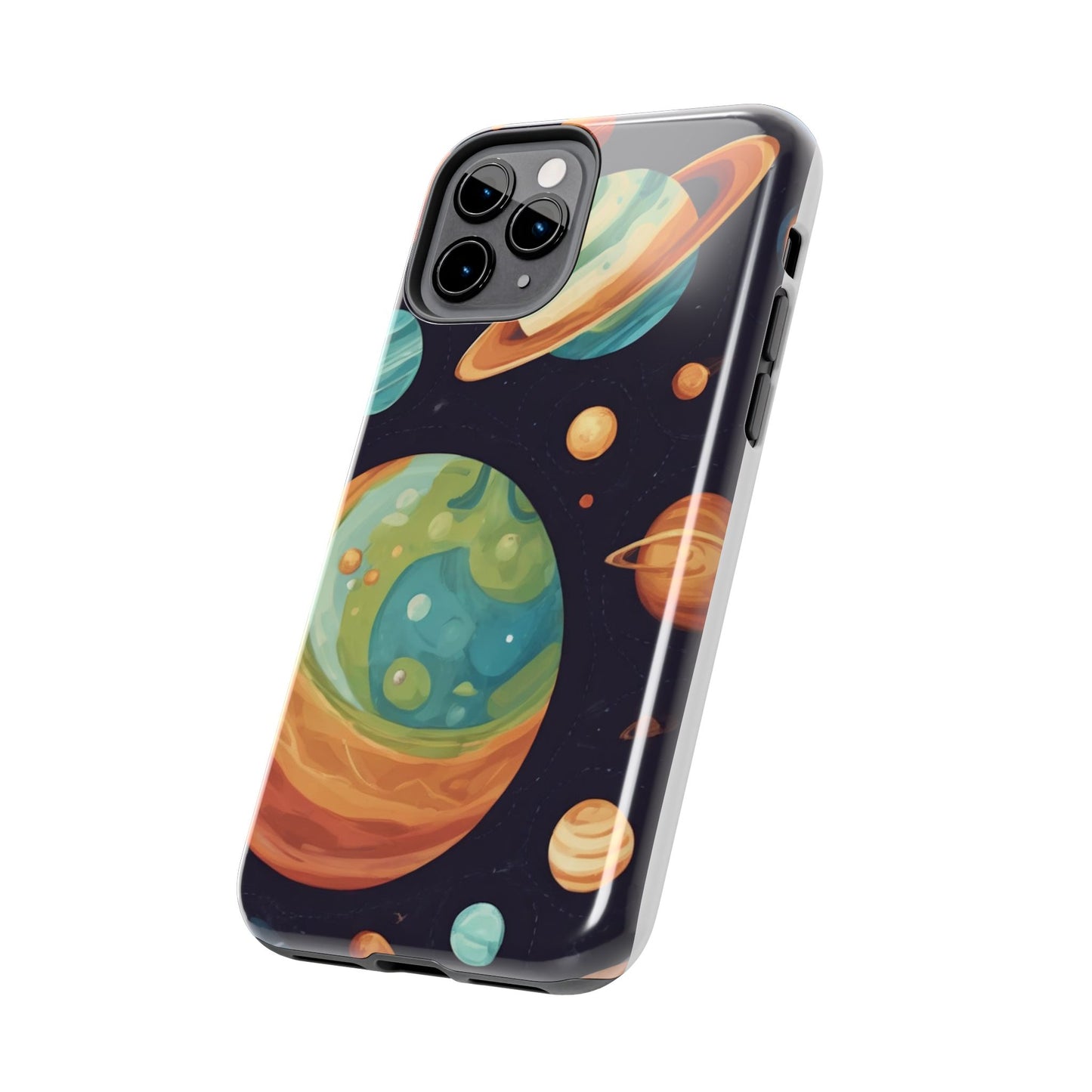 Cosmic Planet Phone Case - Durable Tough Protector for Space Lovers - for iPhone