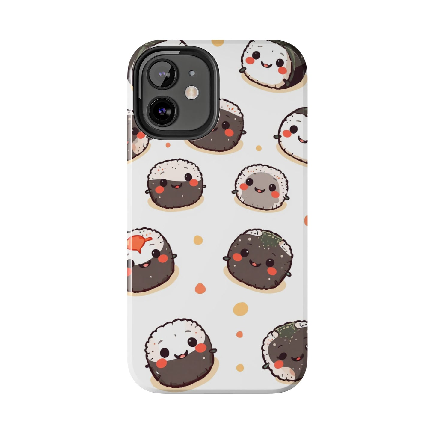 Cute Sushi Tough Phone Case - Kawaii Design for Food Lovers