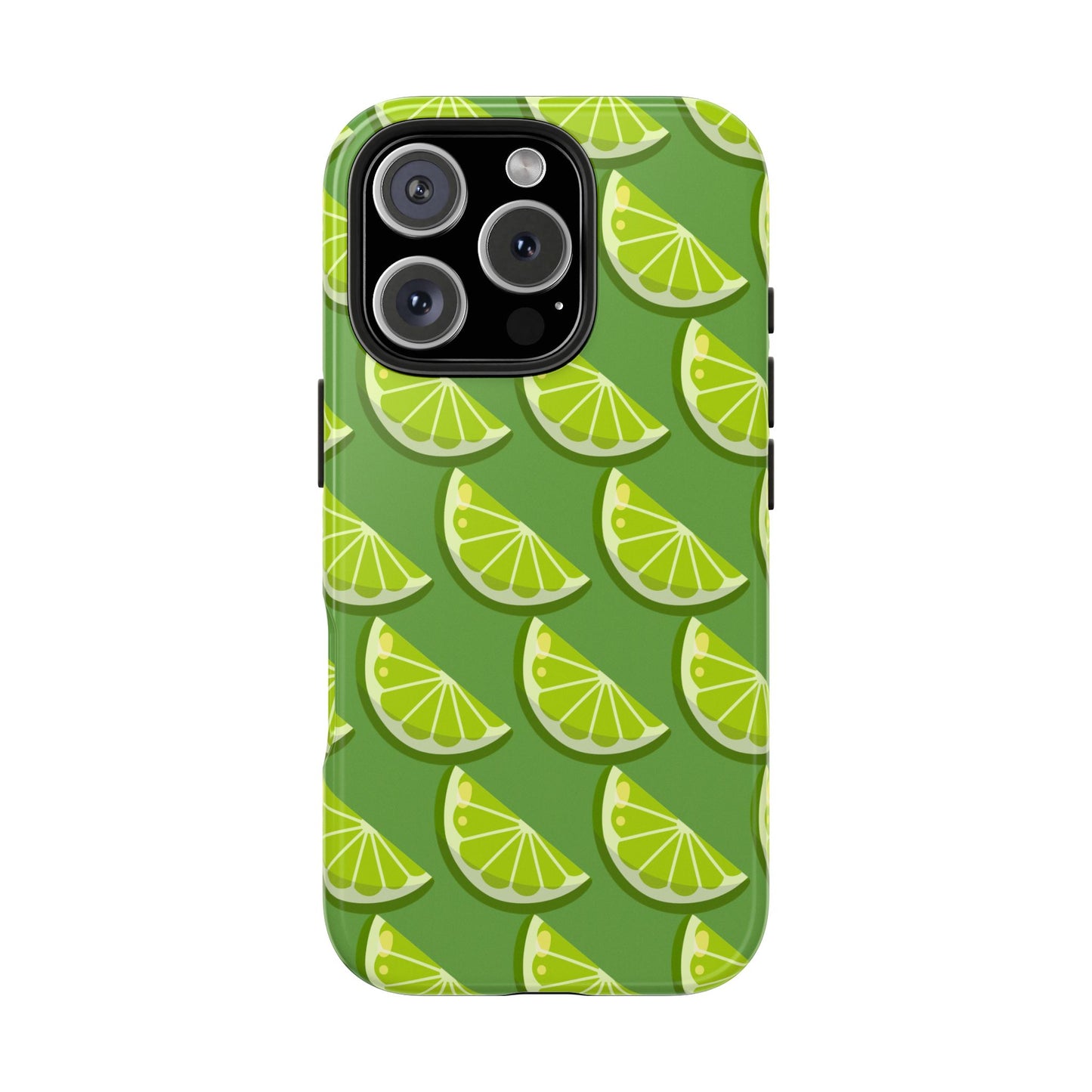 Lime Slice Tough Phone Case - Green Party - for iPhone