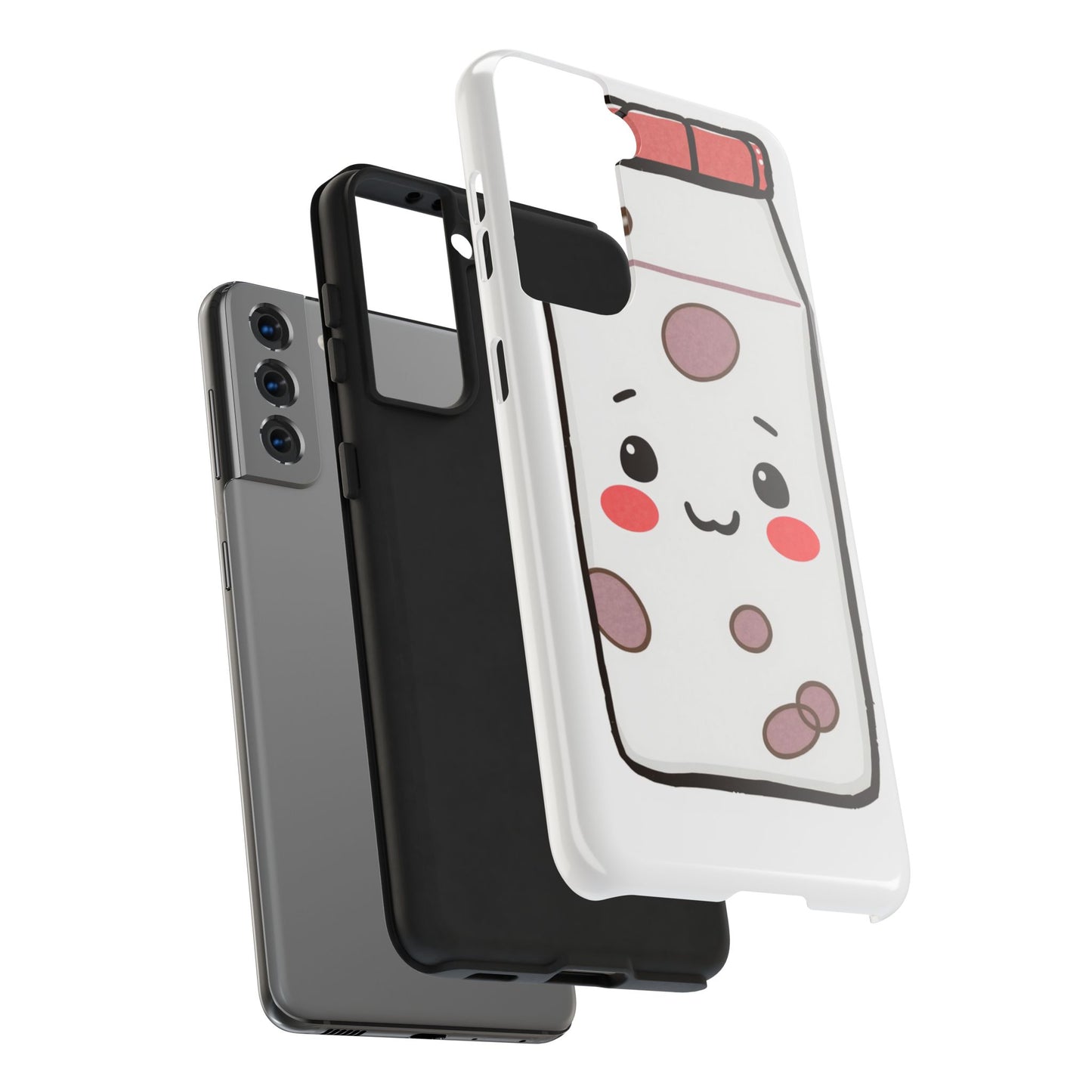 Cute Milk Cartoon Phone Case - Tough & Stylish Protection