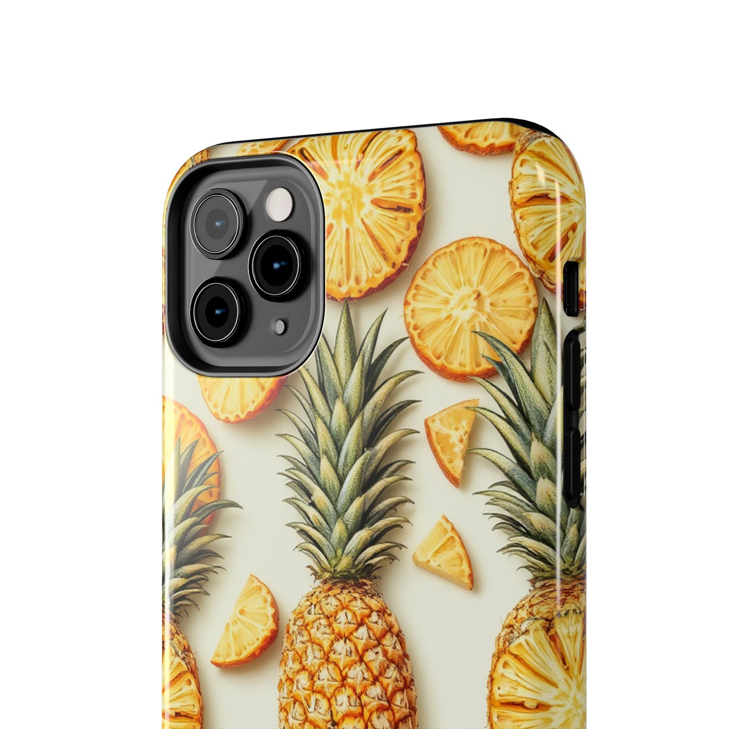 Tropical Pineapple Phone Case - Tough Phone Protector for Summer Vibes