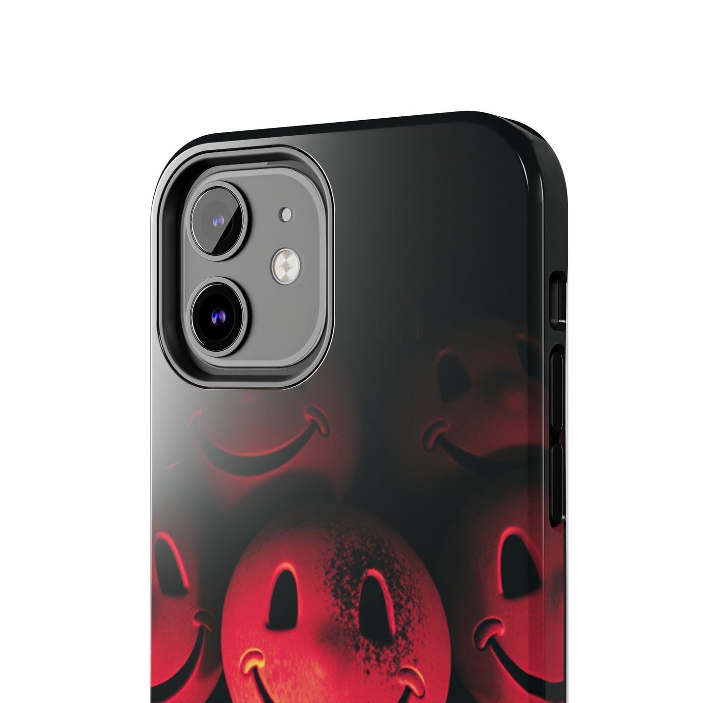 Smiley Face Tough Phone Case - Durable Protection with Fun Design