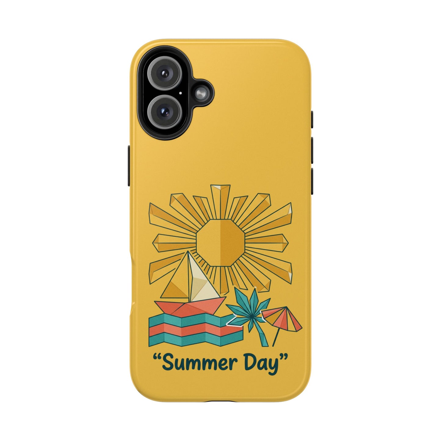 Summer Day Origami iPhone Case — Tough Protective Cover