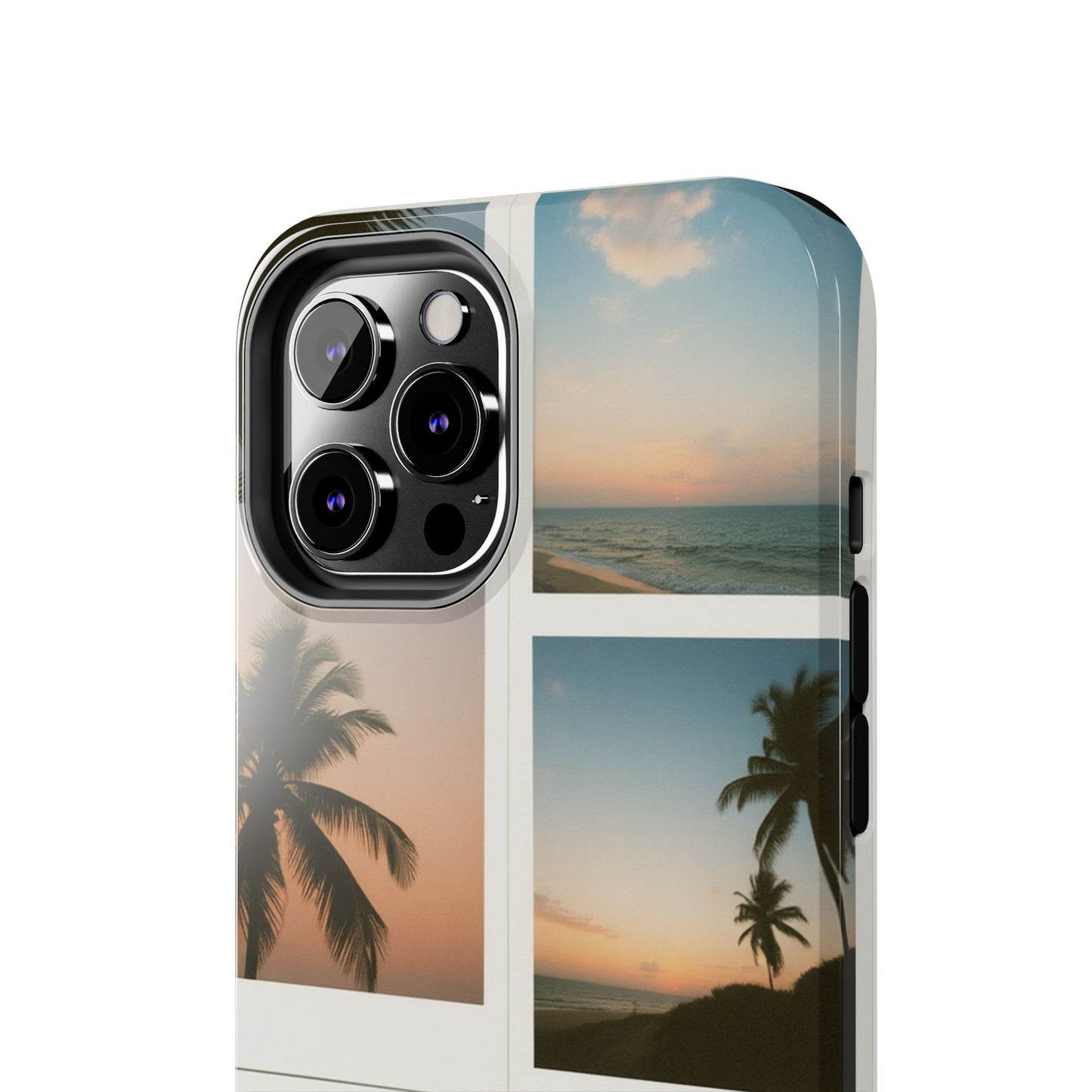 Tropical Sunset Tough Phone Case - Beach Vibes for Summer Adventures