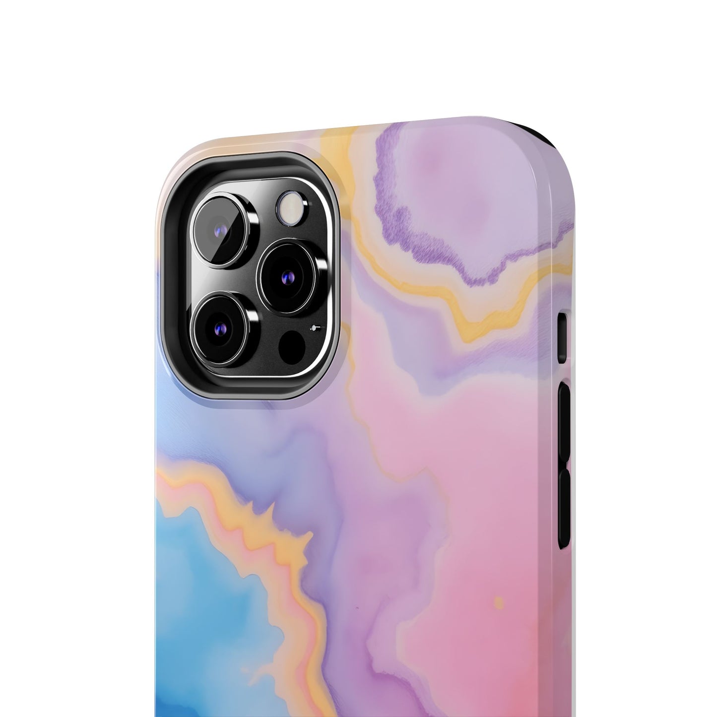 Watercolor Abstract Colors Tough Phone Case - Protective Cover for iPhone
