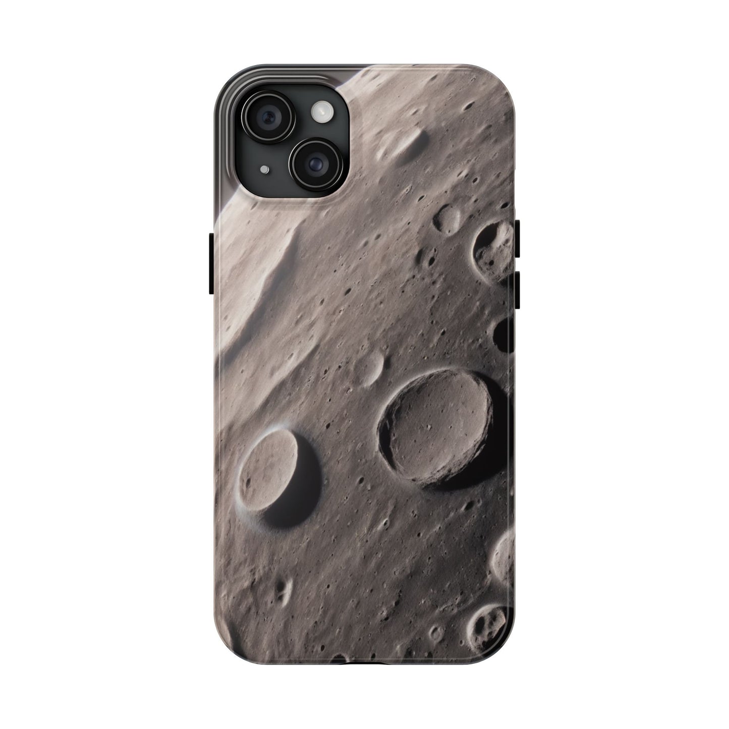 Celestial Moon Surface Tough Phone Case | Durable Space-Themed Design - for iPhone