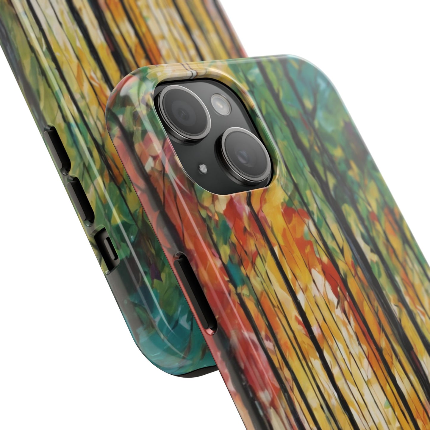 Autumn Forest Tough Phone Case - Colorful Nature Design - for iPhone