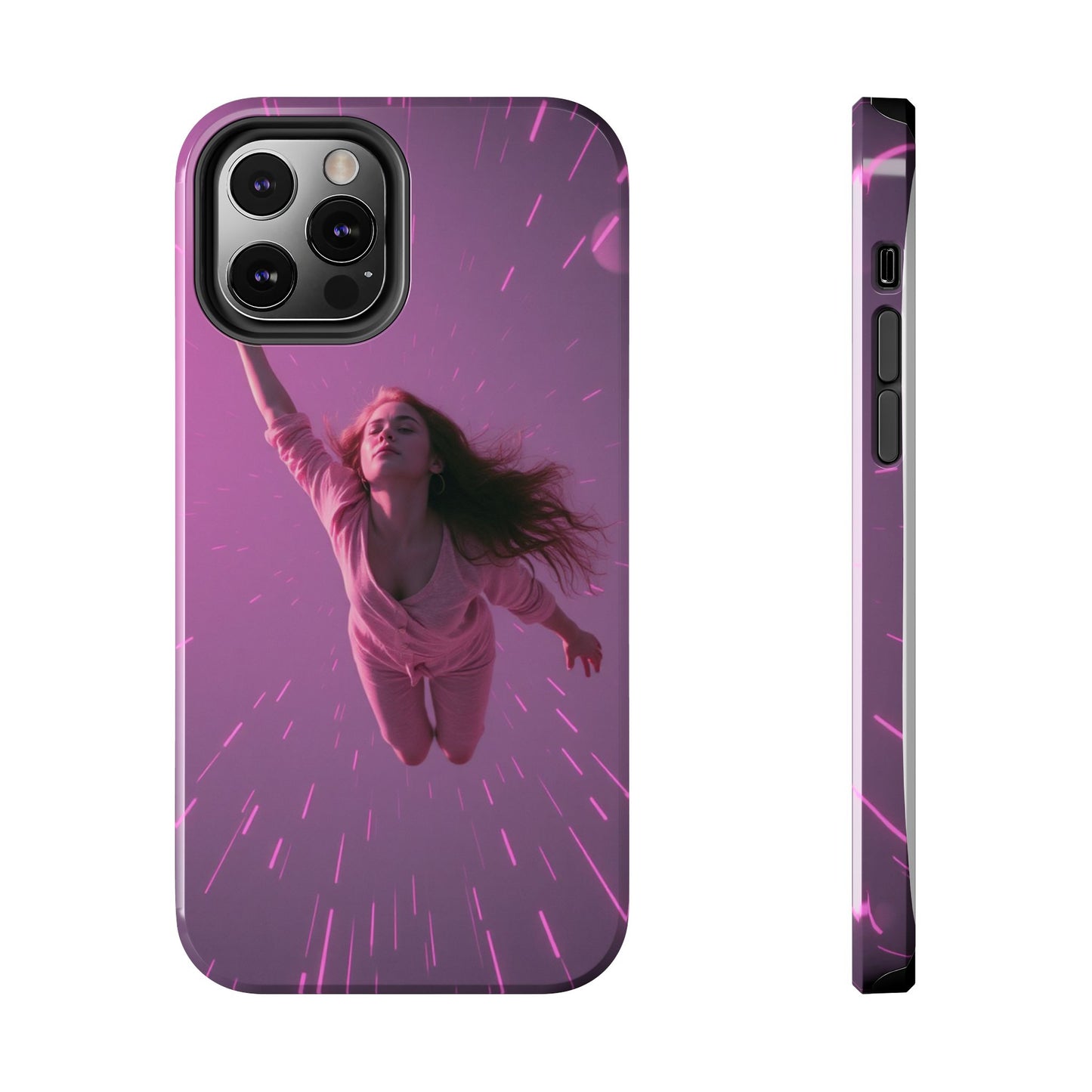 Inspirational Tough Phone Case - Cosmic Dreamer Design
