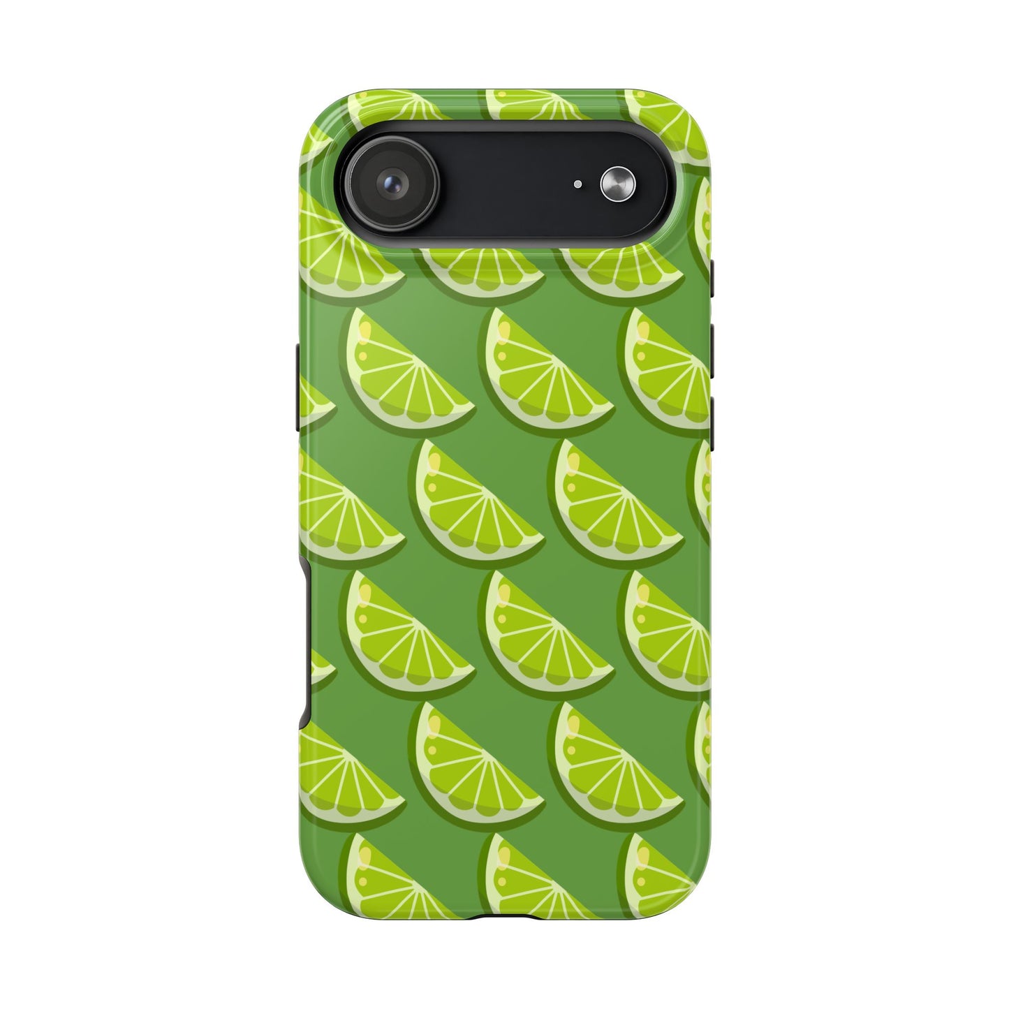 Lime Slice Tough Phone Case - Green Party - for iPhone