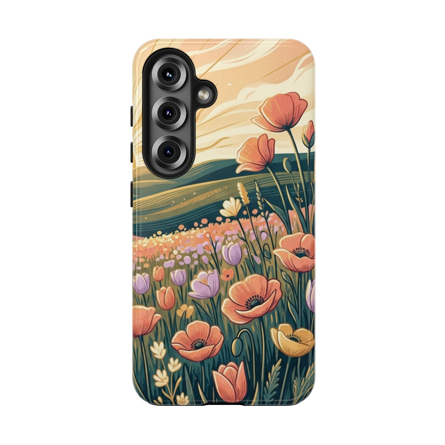 Floral Sunrise iPhone Case — Land of Flowers Design