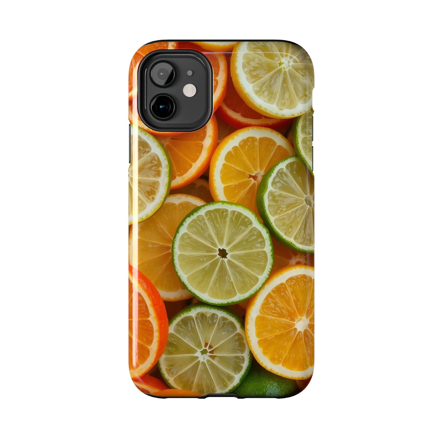Citrus Slice Tough Phone Case – Vibrant Fruit Design for Summer Fun
