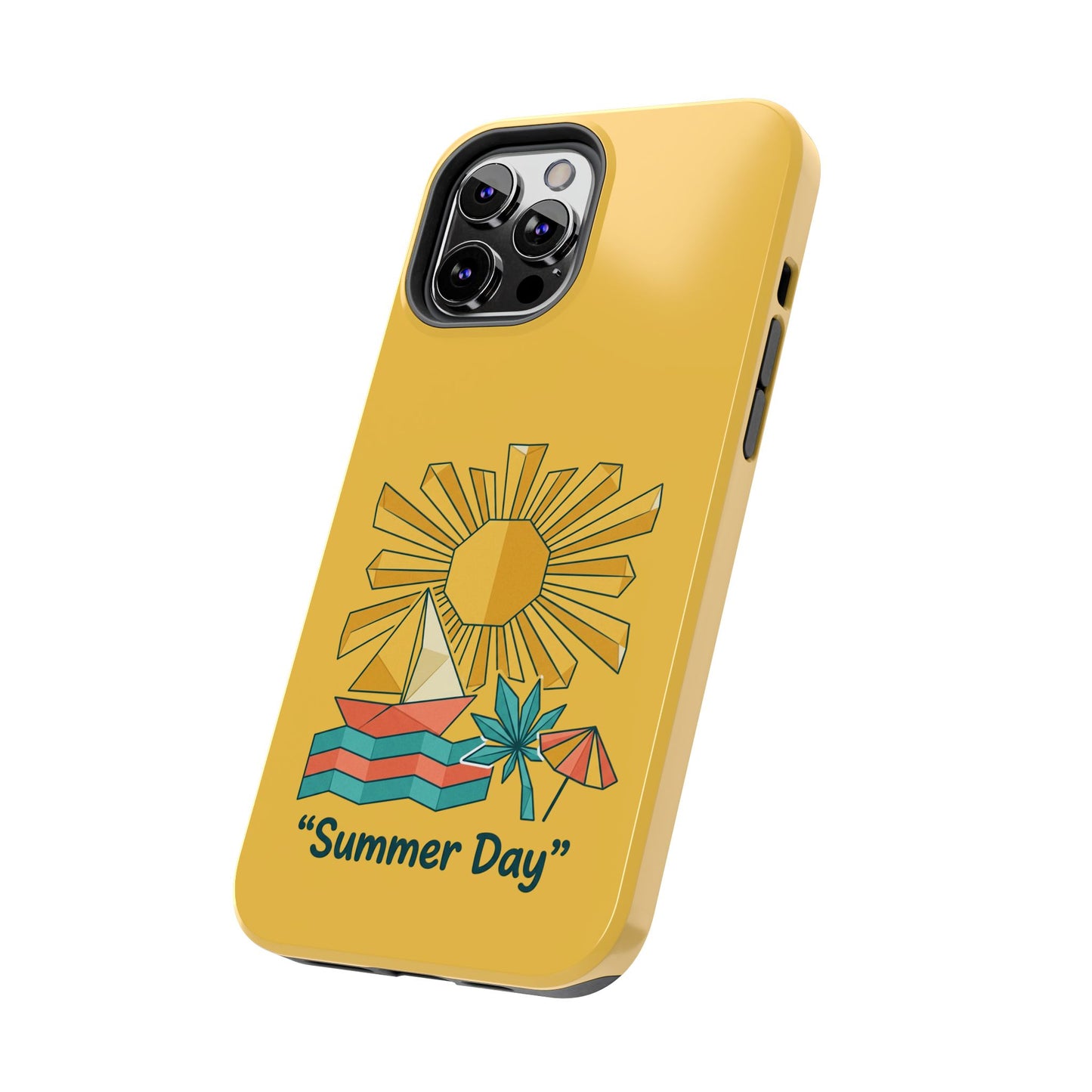 Summer Day Origami iPhone Case — Tough Protective Cover