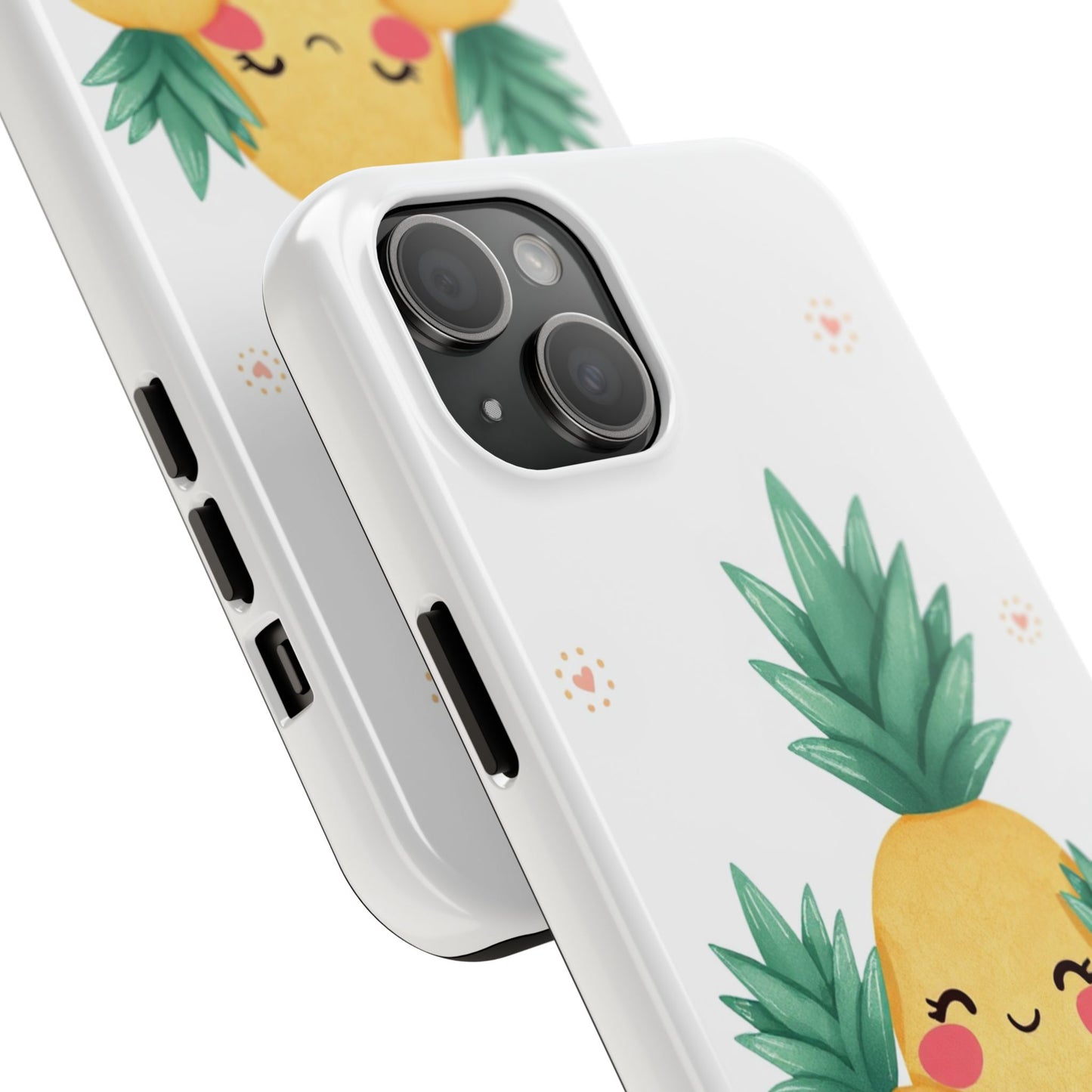 Cute Pineapple Tough Phone Cases | Fun Gift for Pineapple Lovers | Summer Vibes | Durable Phone Protection | Quirky Phone Accessory