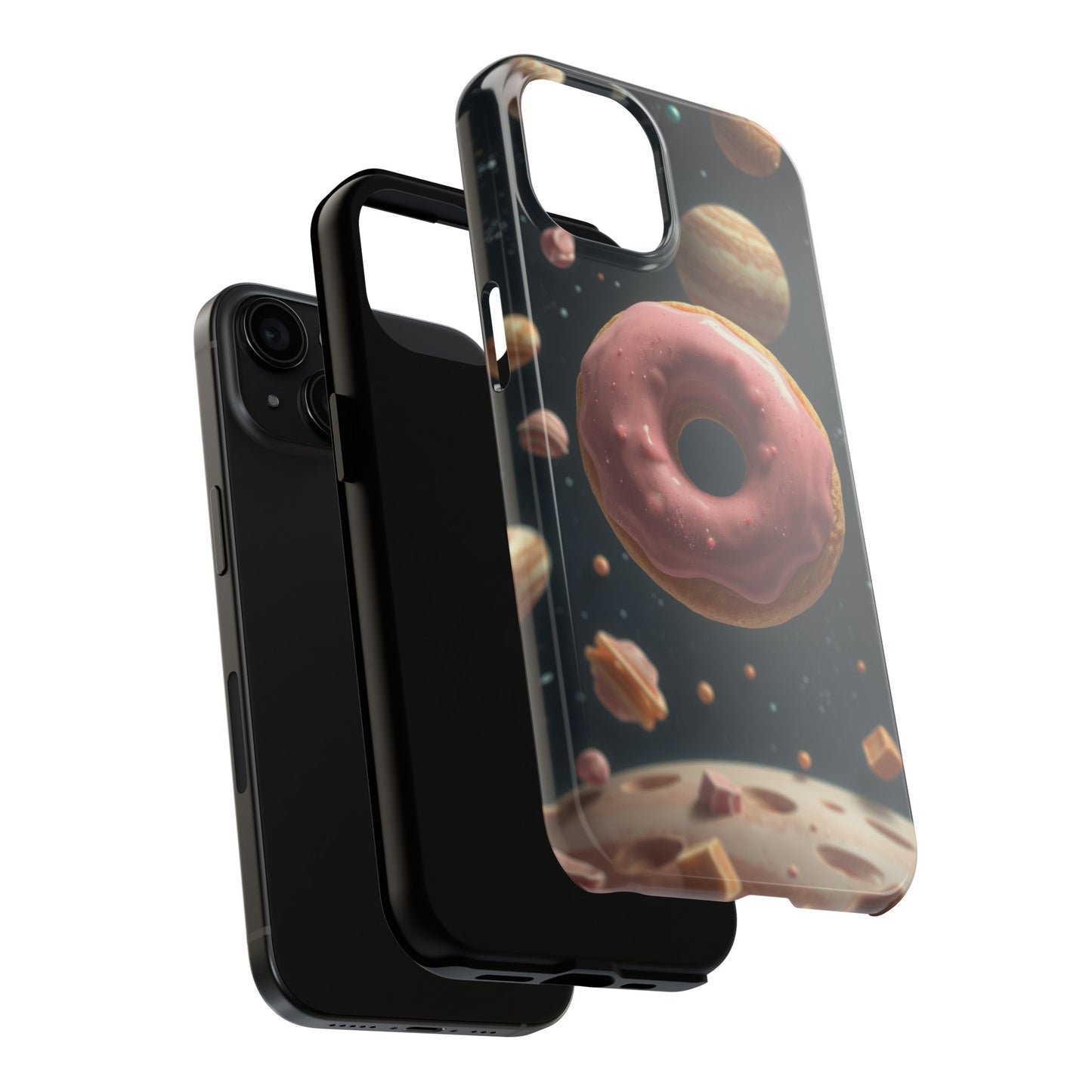 Galaxy Donut Tough Phone Case - Durable & Stylish Protective Cover