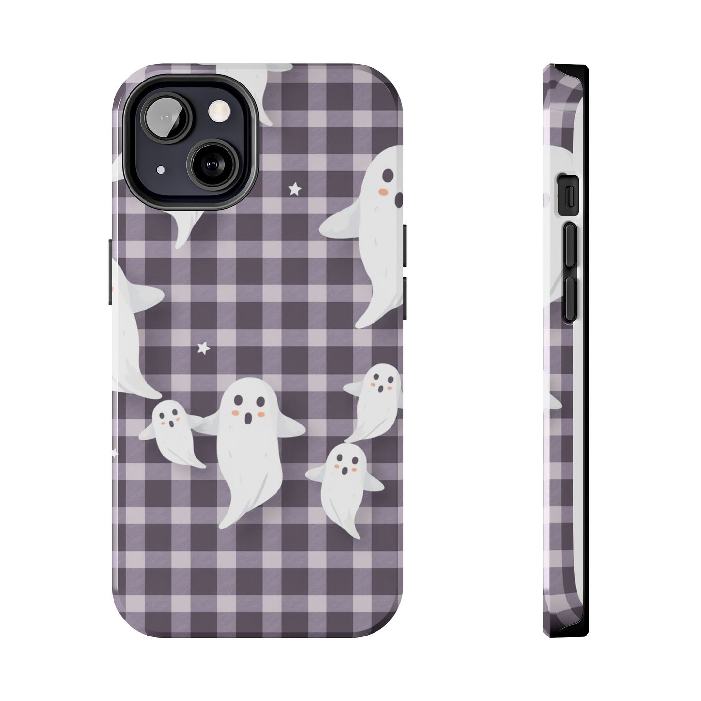 Cute Ghosts Tough Phone Case - Whimsical Halloween Design for Spooky Vibes