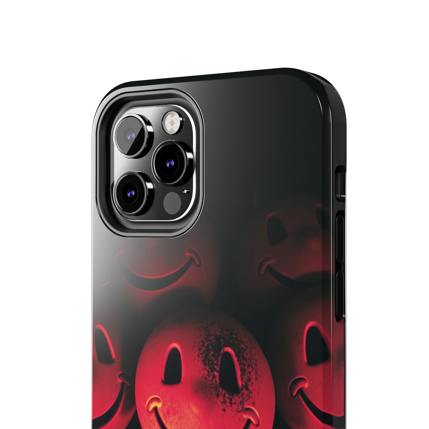Smiley Face Tough Phone Case - Durable Protection with Fun Design