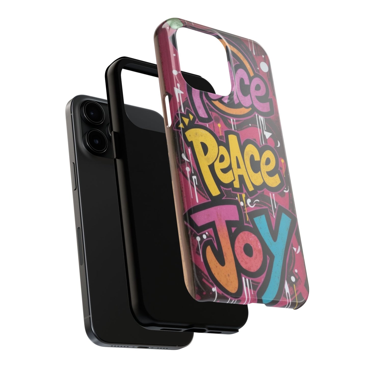 Colorful Peace Joy Tough Phone Case