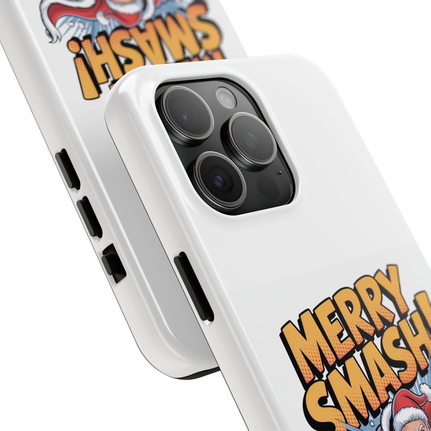Santa Merry Smash Phone Case