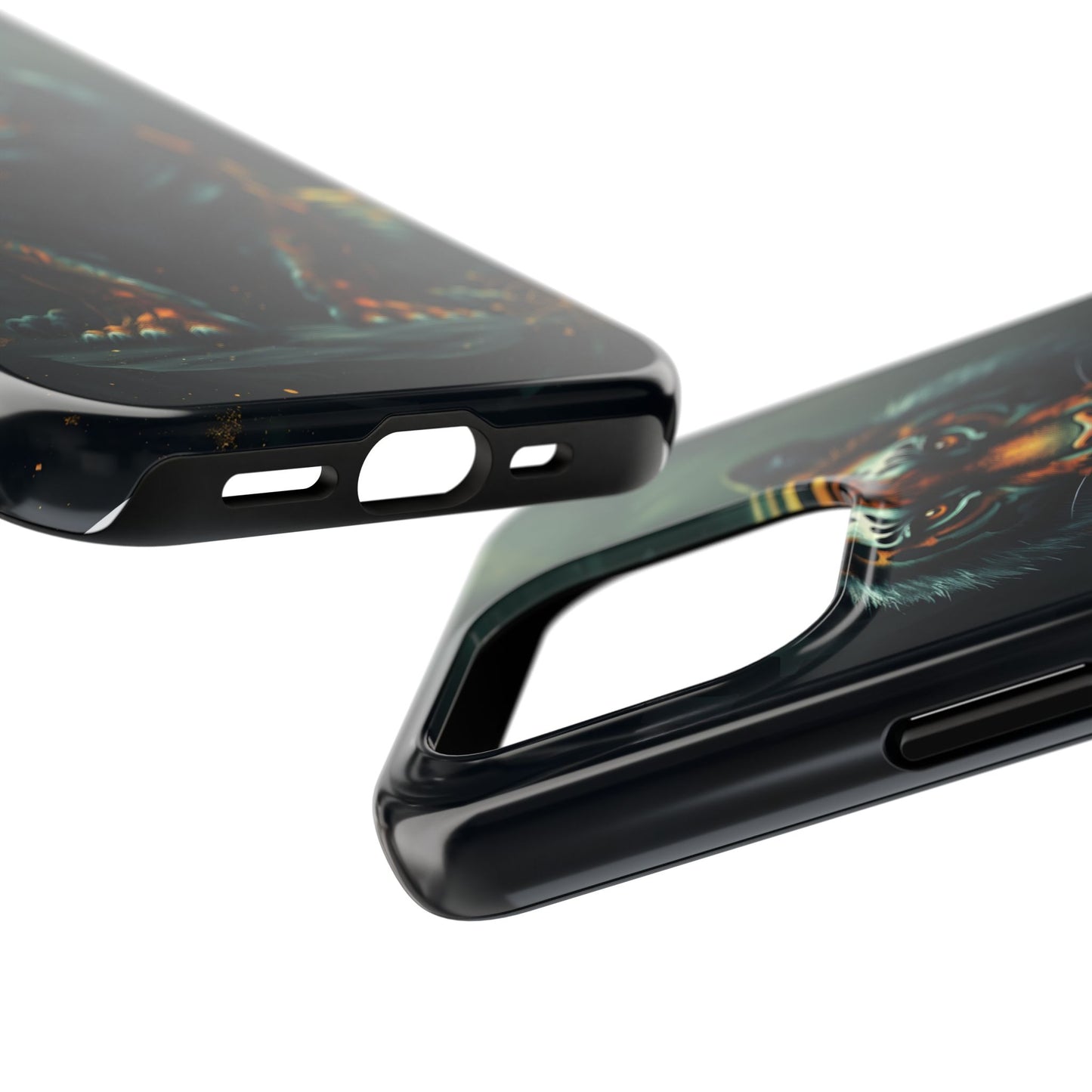 Fierce Mystical Tiger Tough Phone Case | Durable Protection for Nature Lovers - for iPhone