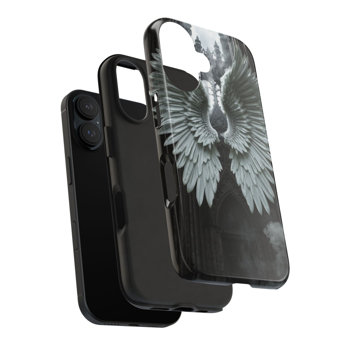 Angel Wings Tough Phone Case - Durable & Stylish Protection for Creatives