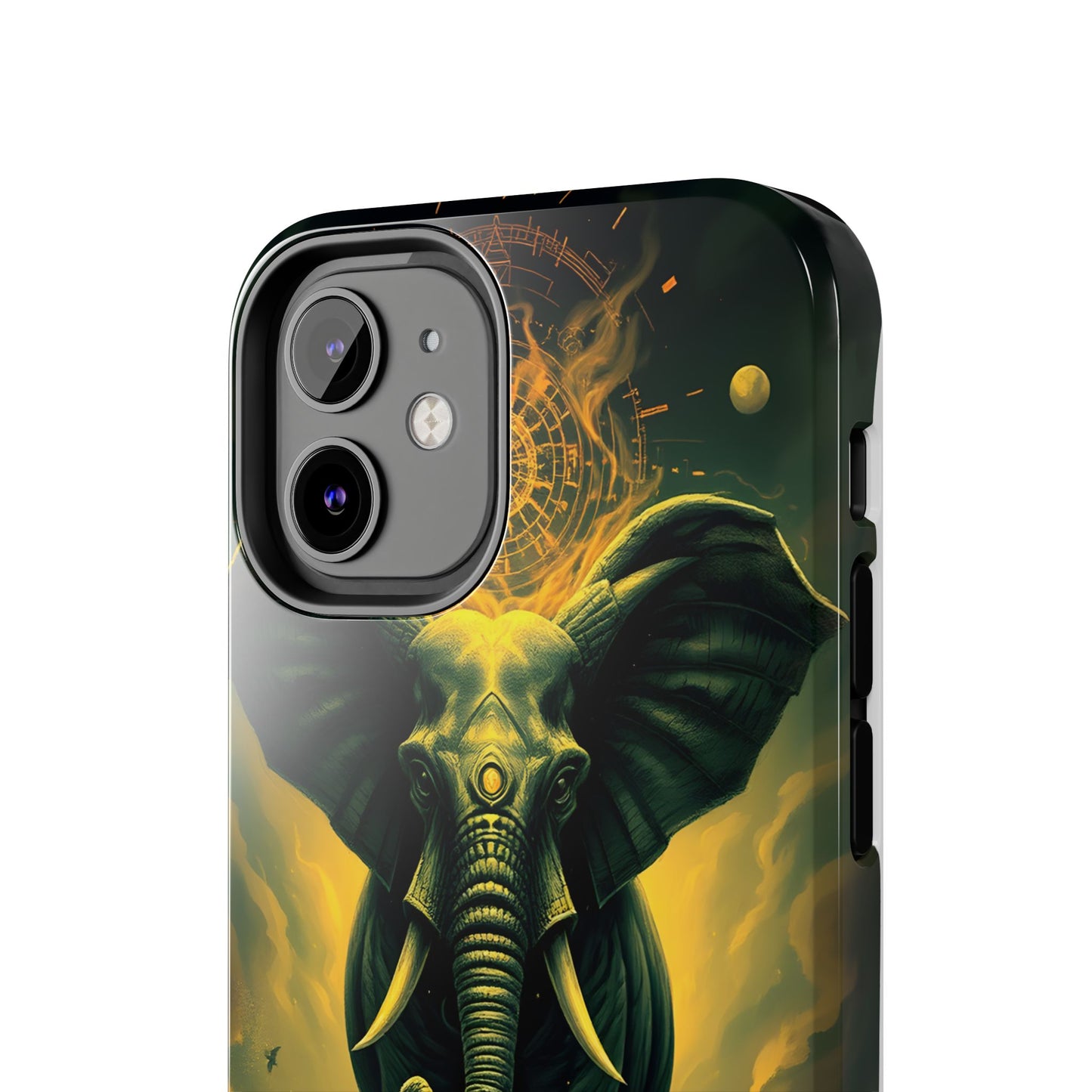 Majestic Elephant Clouds Tough Phone Case - Durable Protection with Bold Design - for iPhone