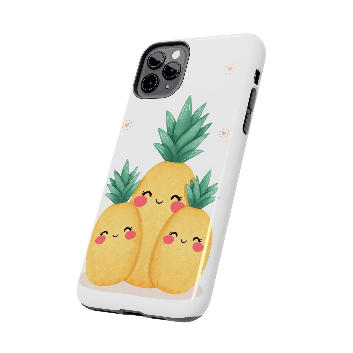 Cute Pineapple Tough Phone Cases | Fun Gift for Pineapple Lovers | Summer Vibes | Durable Phone Protection | Quirky Phone Accessory