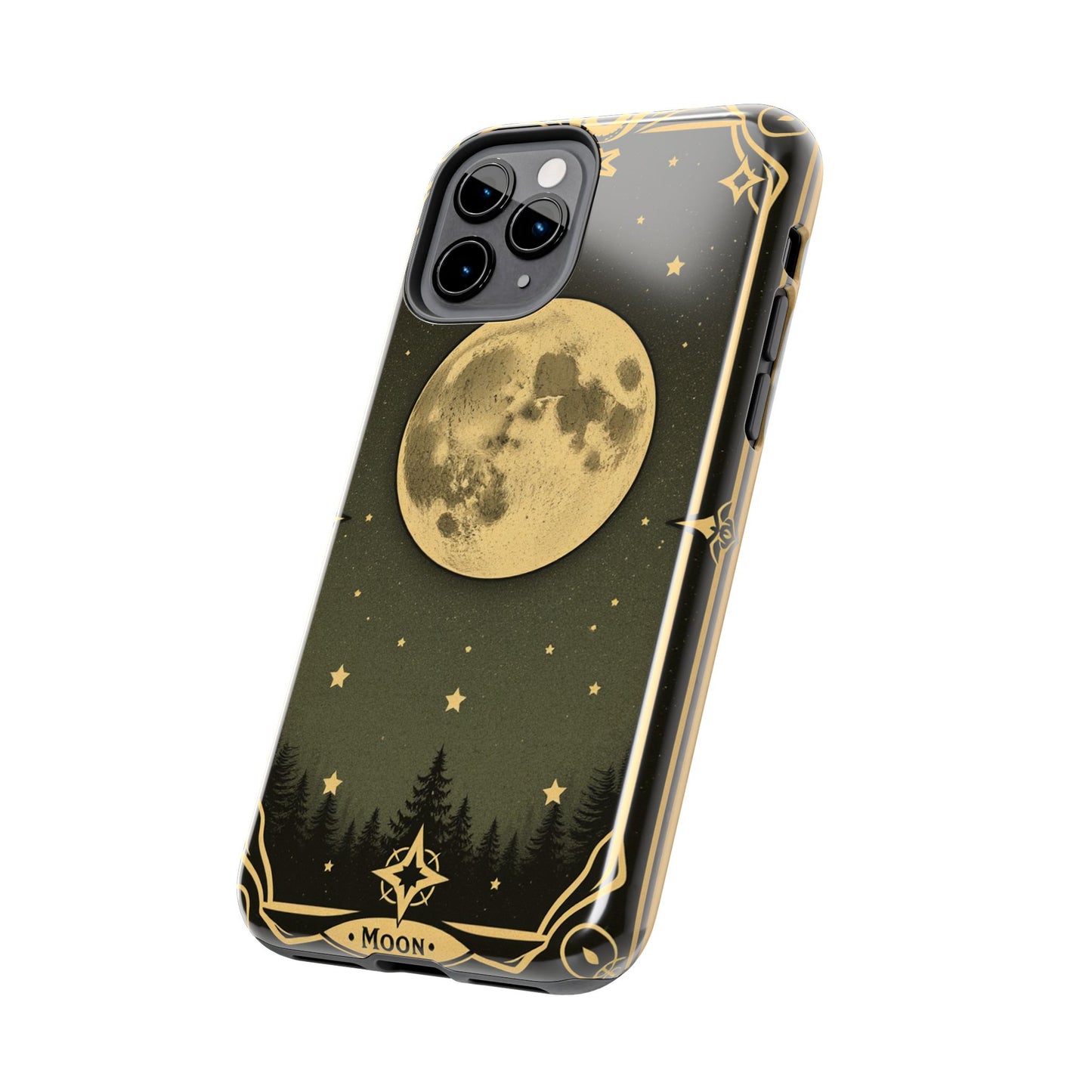 Celestial Moon Phone Case - Tough & Stylish for Star Lovers