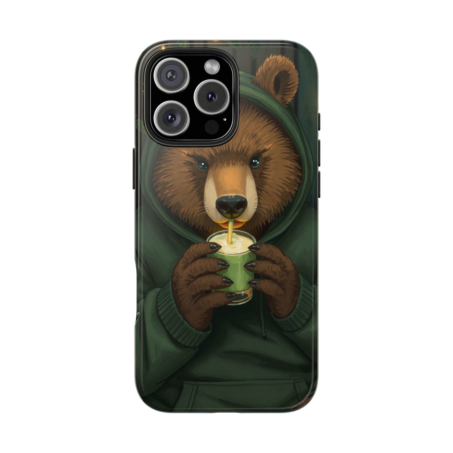 Cute Bear Phone Case – Tough and Stylish Protection for Animal Lovers