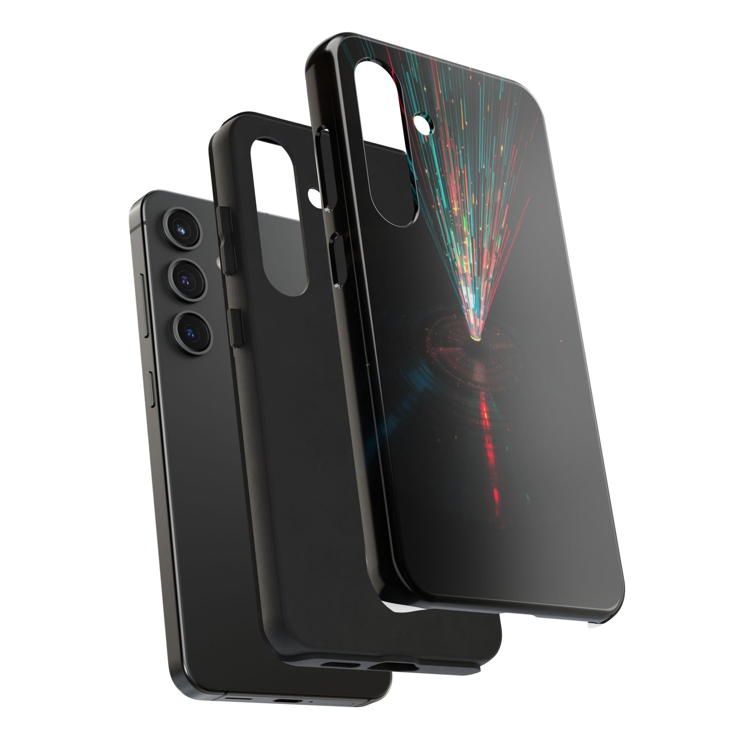 Galaxy Burst Tough Phone Case – Durable Protection with Vibrant Design