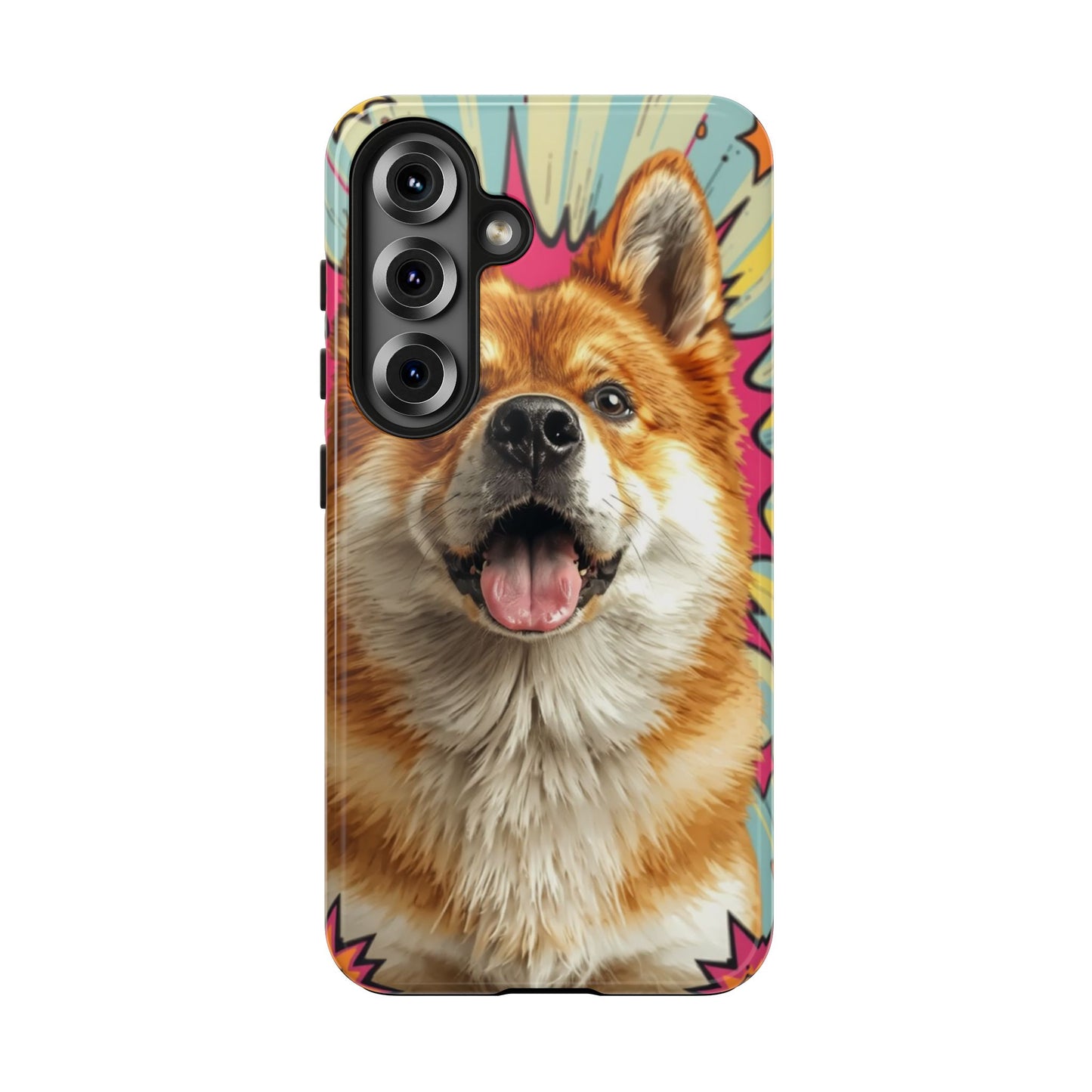 Playful Dog Tough Phone Case - Durable & Stylish Pet Lover Gift