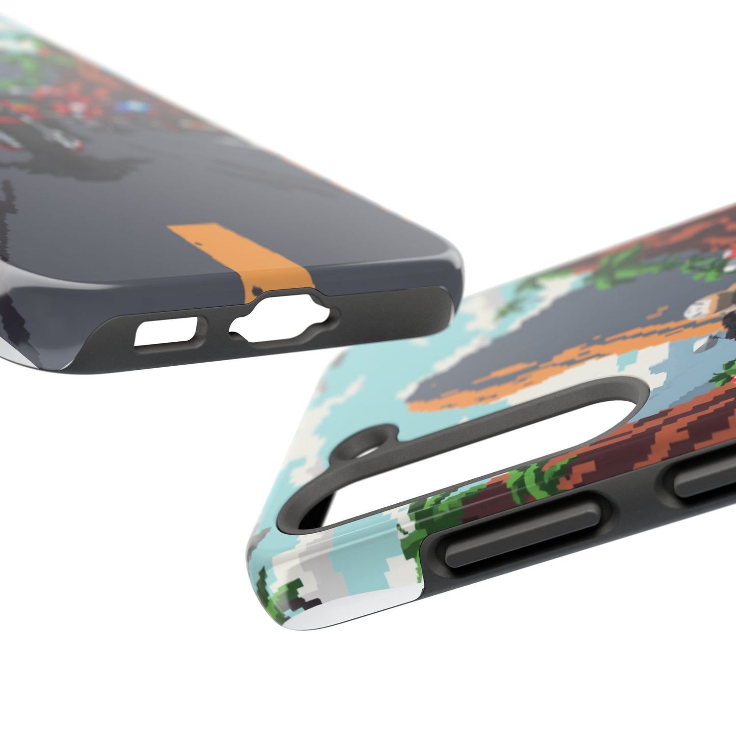 Retro Biker Tough Phone Case - Perfect for Motorcycle Lovers