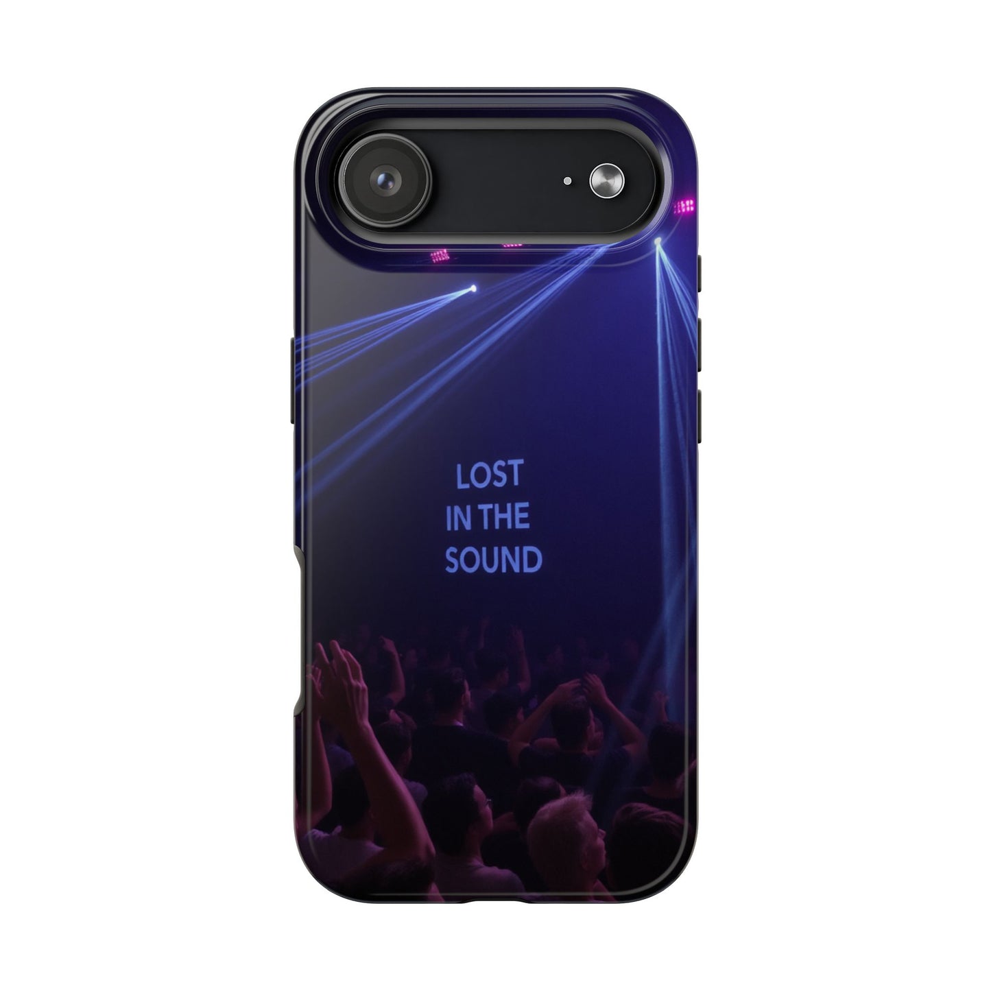 Vibrant Tough Phone Case - 'Lost in the Sound' Design for Music Lovers