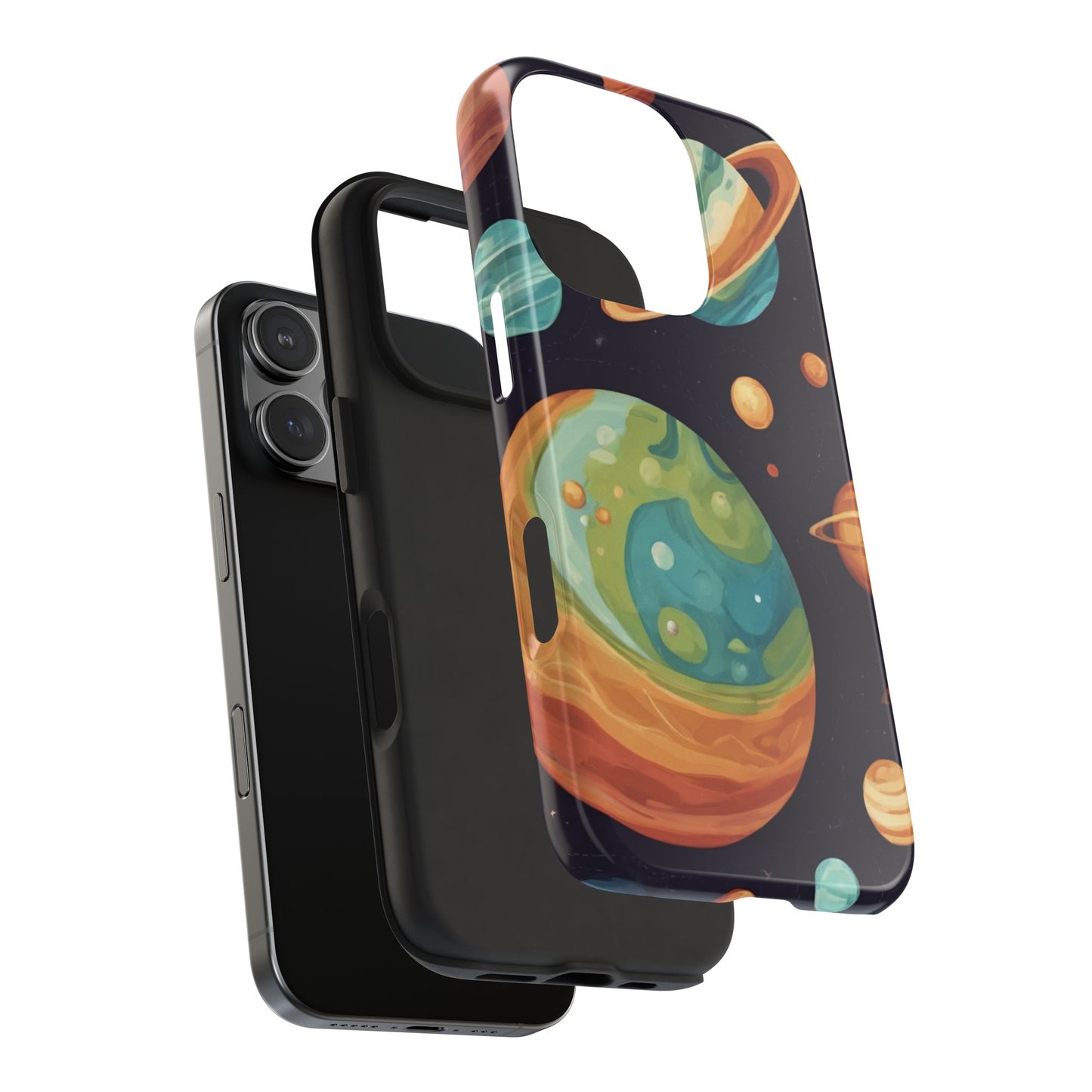 Cosmic Planet Phone Case - Durable Tough Protector for Space Lovers - for iPhone