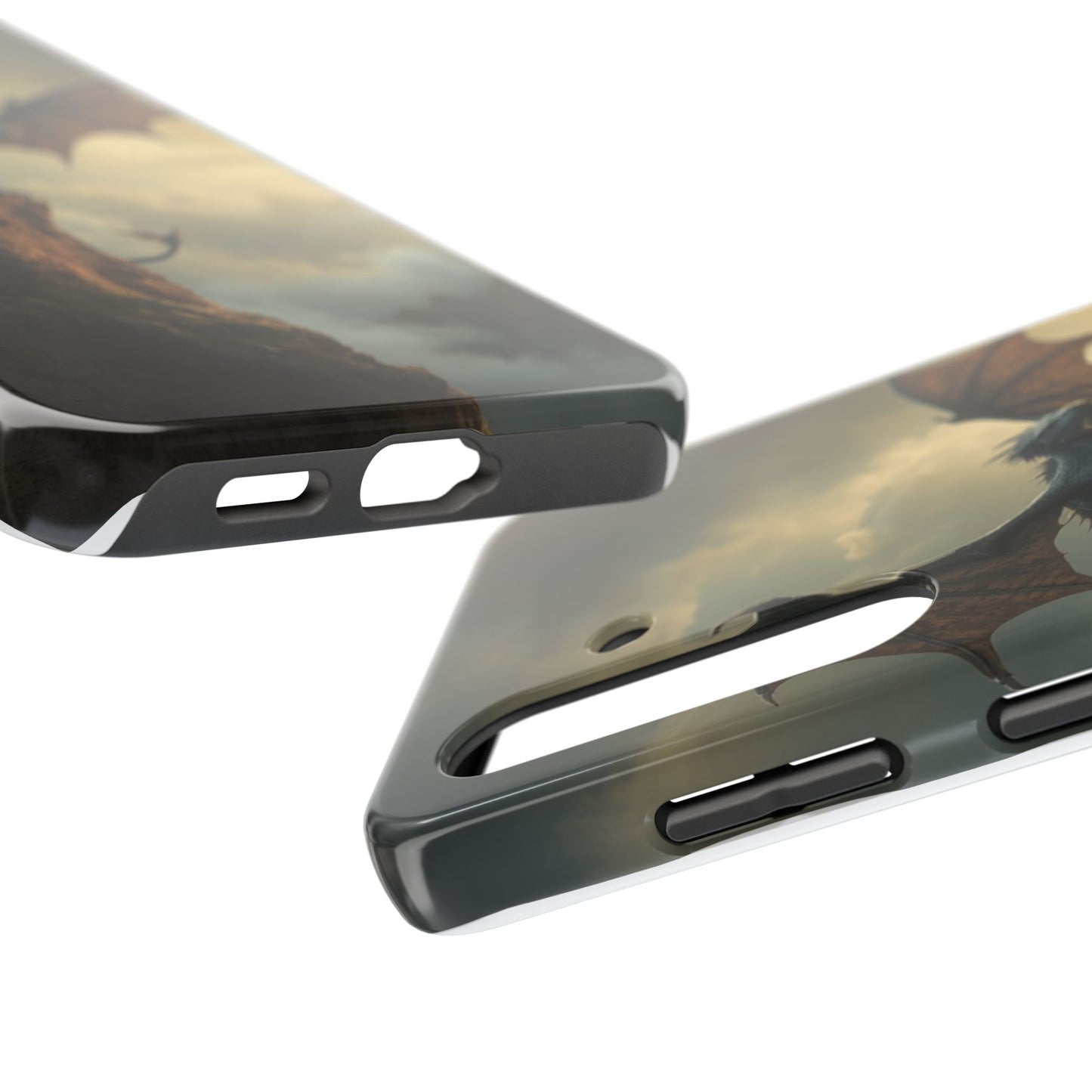 Dragon Fantasy Tough Phone Case - Durable Protection for Adventurers