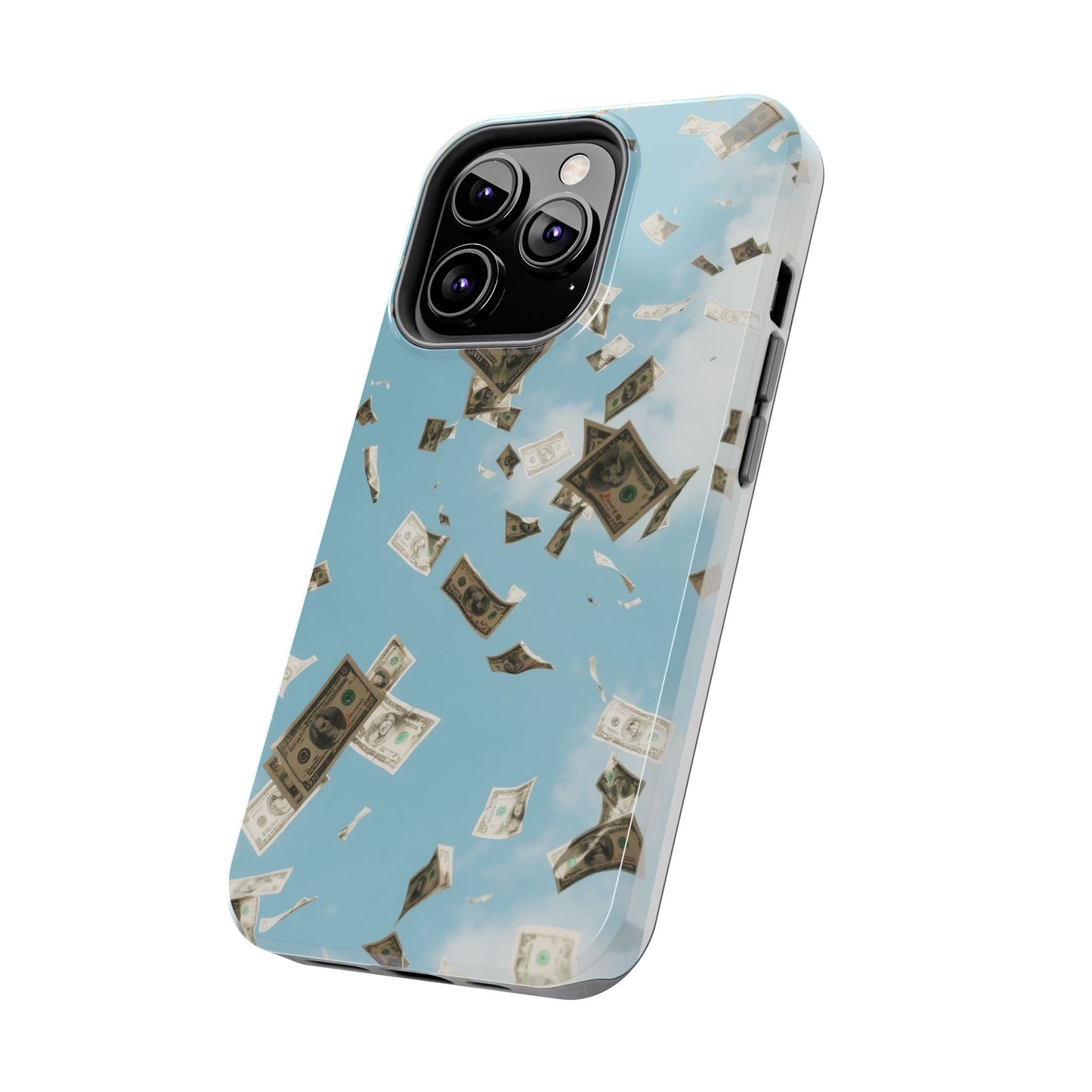 Cinematic Money Rain Phone Case | Tough & Stylish Accessory for Trendsetters, Gift for Birthdays, Graduations, and Celebrations