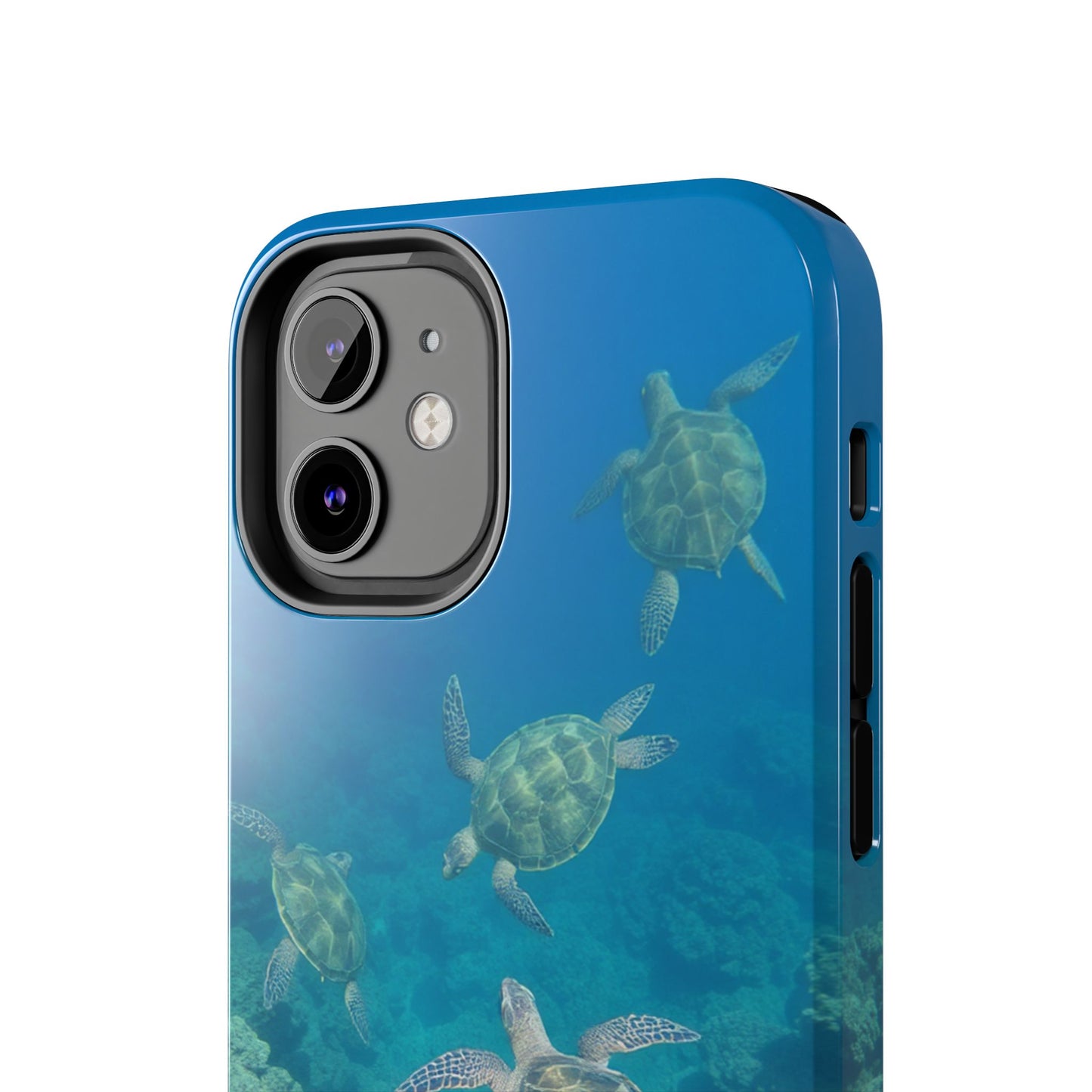 Ocean Turtle Tough Phone Cases - Durable Protection with Marine Art