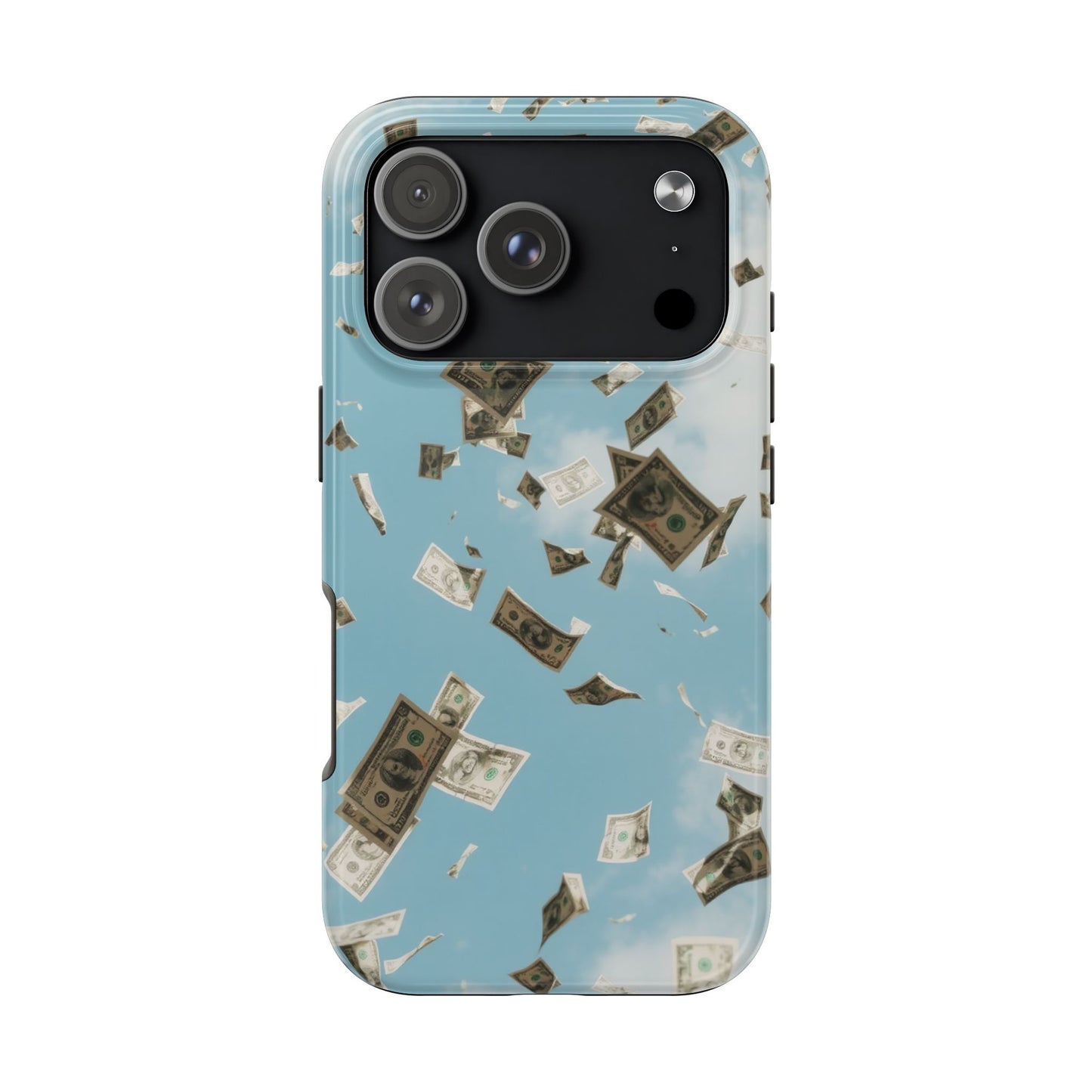 Cinematic Money Rain Phone Case | Tough & Stylish Accessory for Trendsetters, Gift for Birthdays, Graduations, and Celebrations