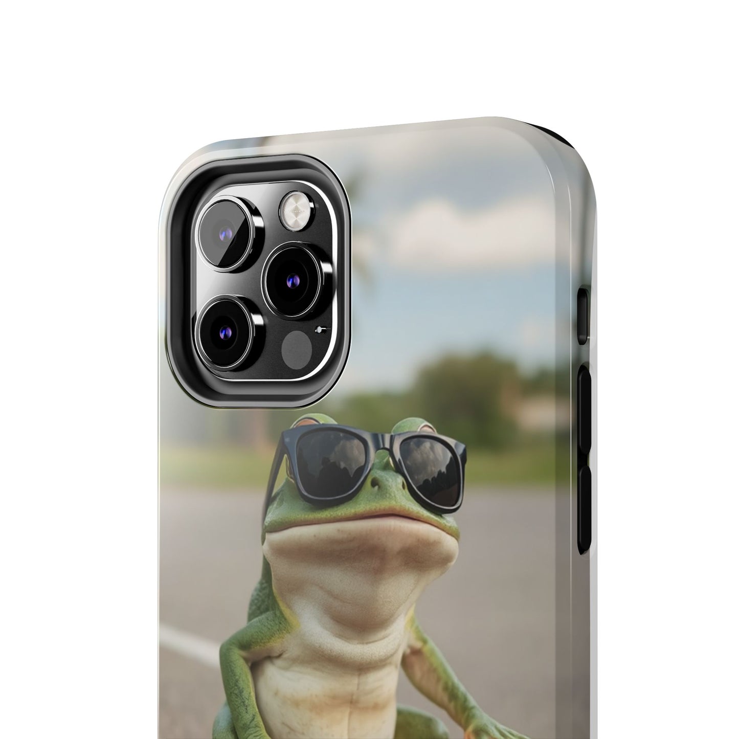 Cool Frog Skateboard Phone Case - Tough and Stylish Protection