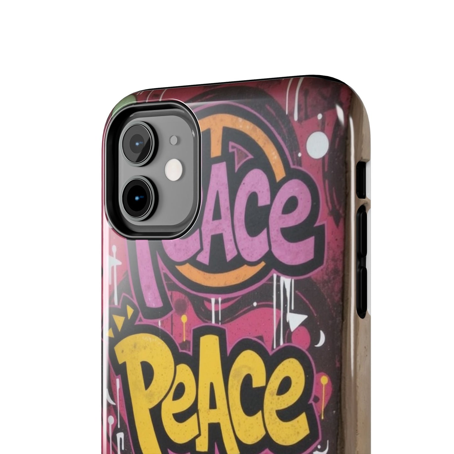 Colorful Peace Joy Tough Phone Case