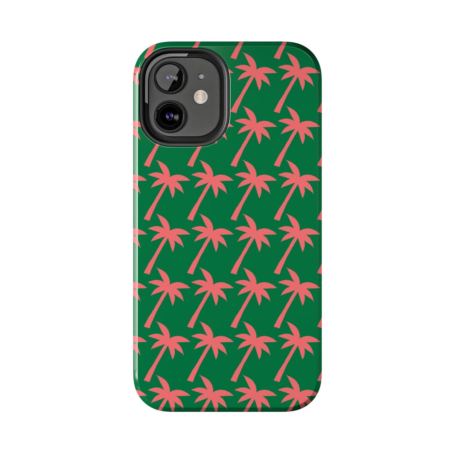 Tropical Palm Pattern for Beach Lovers - Tough Phone Case - for iPhone