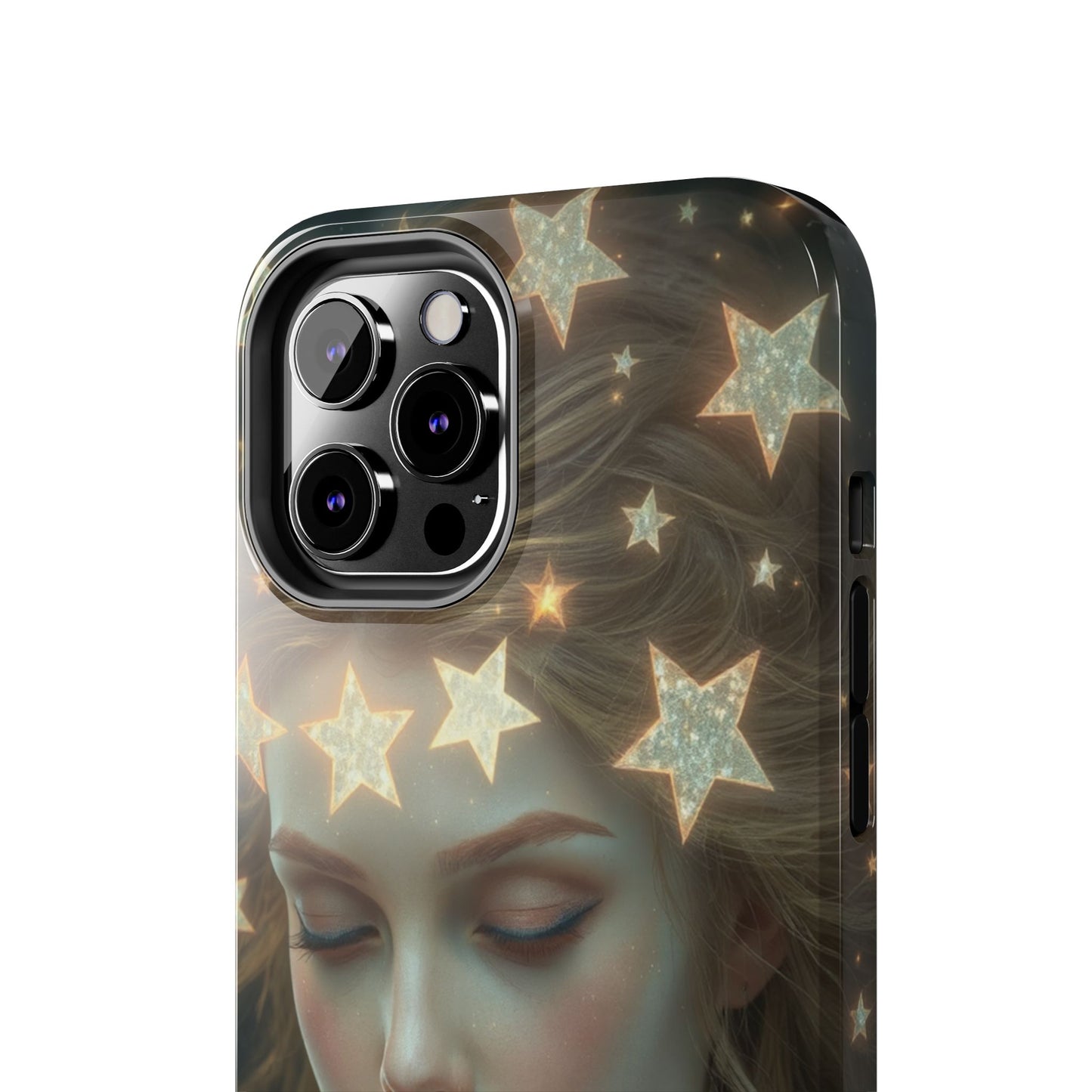Celestial Dream Tough Phone Case - Artistic Starry Design for Style Enthusiasts