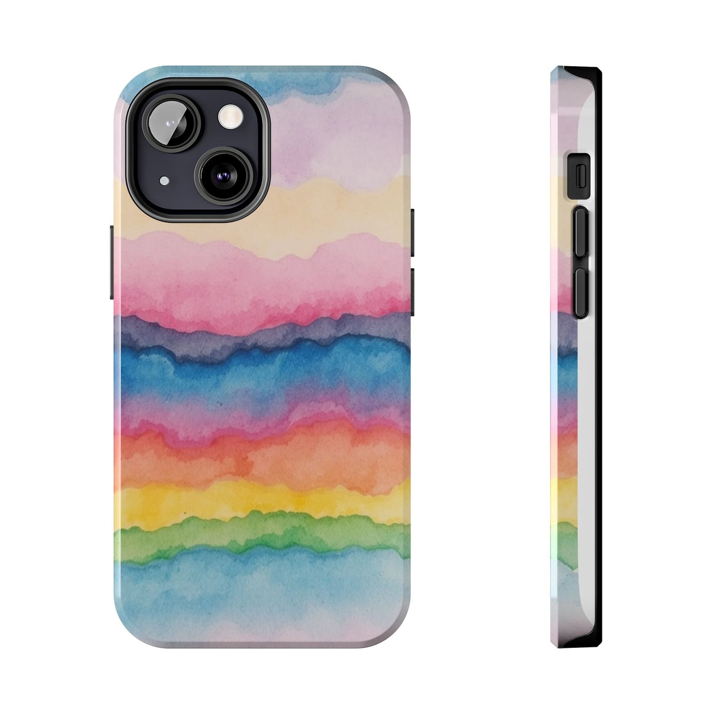 Vibrant Watercolor Phone Case - Tough & Stylish Protection