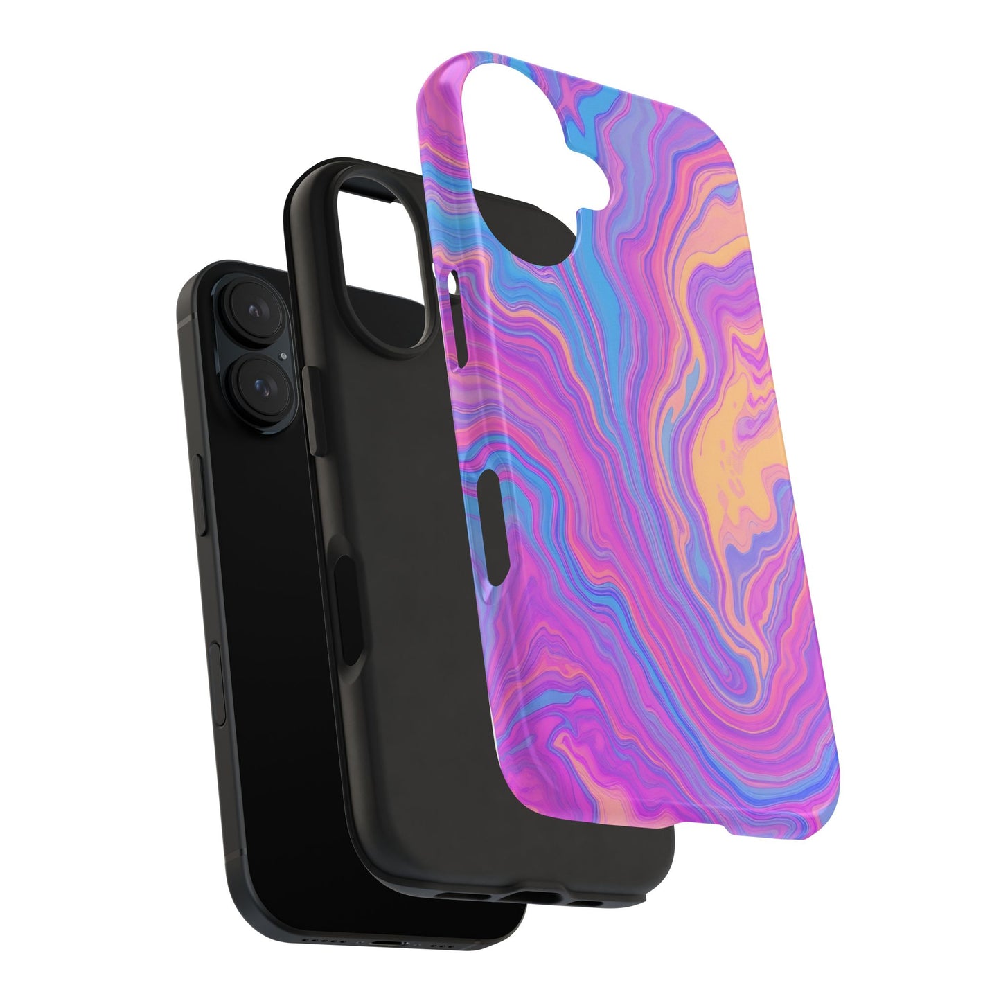 Pop Art Liquid Texture Marble Phone Case - Tough & Stylish Design - for iPhone
