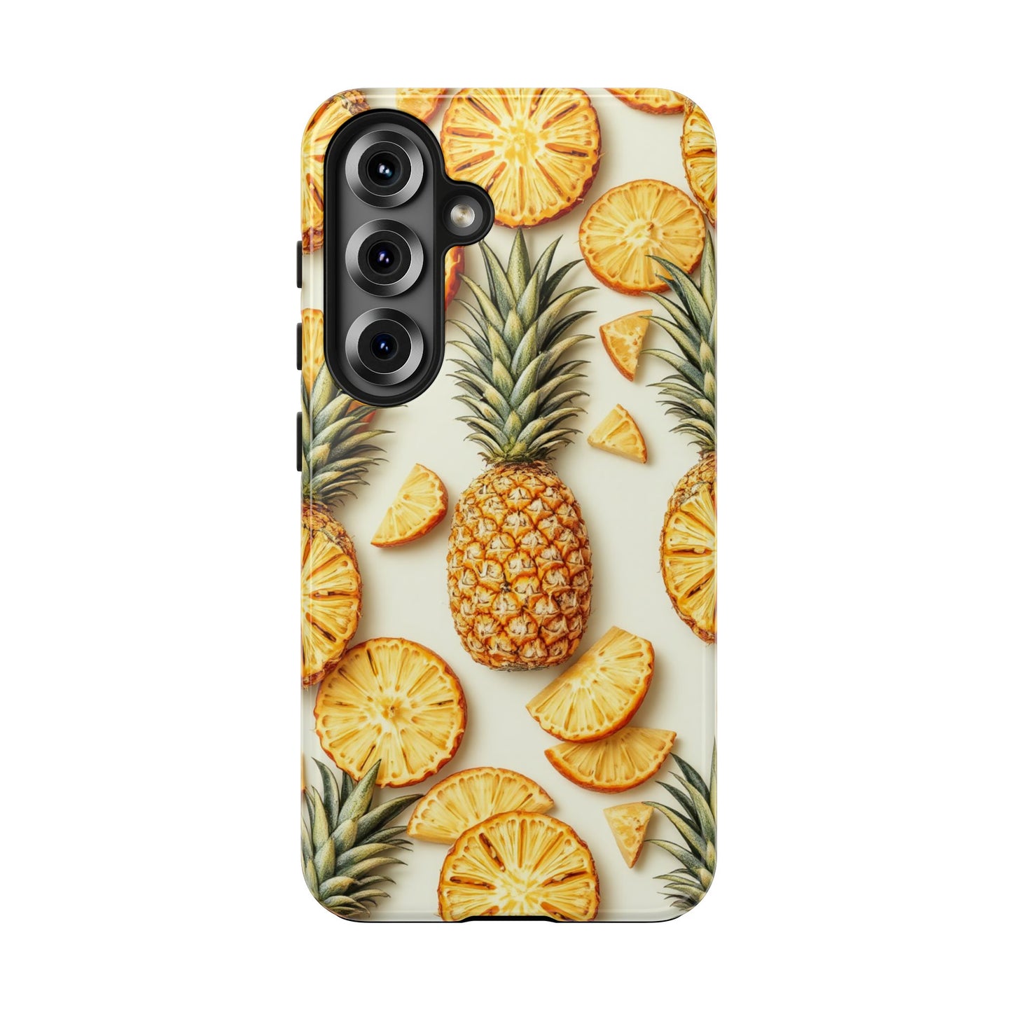 Tropical Pineapple Phone Case - Tough Phone Protector for Summer Vibes