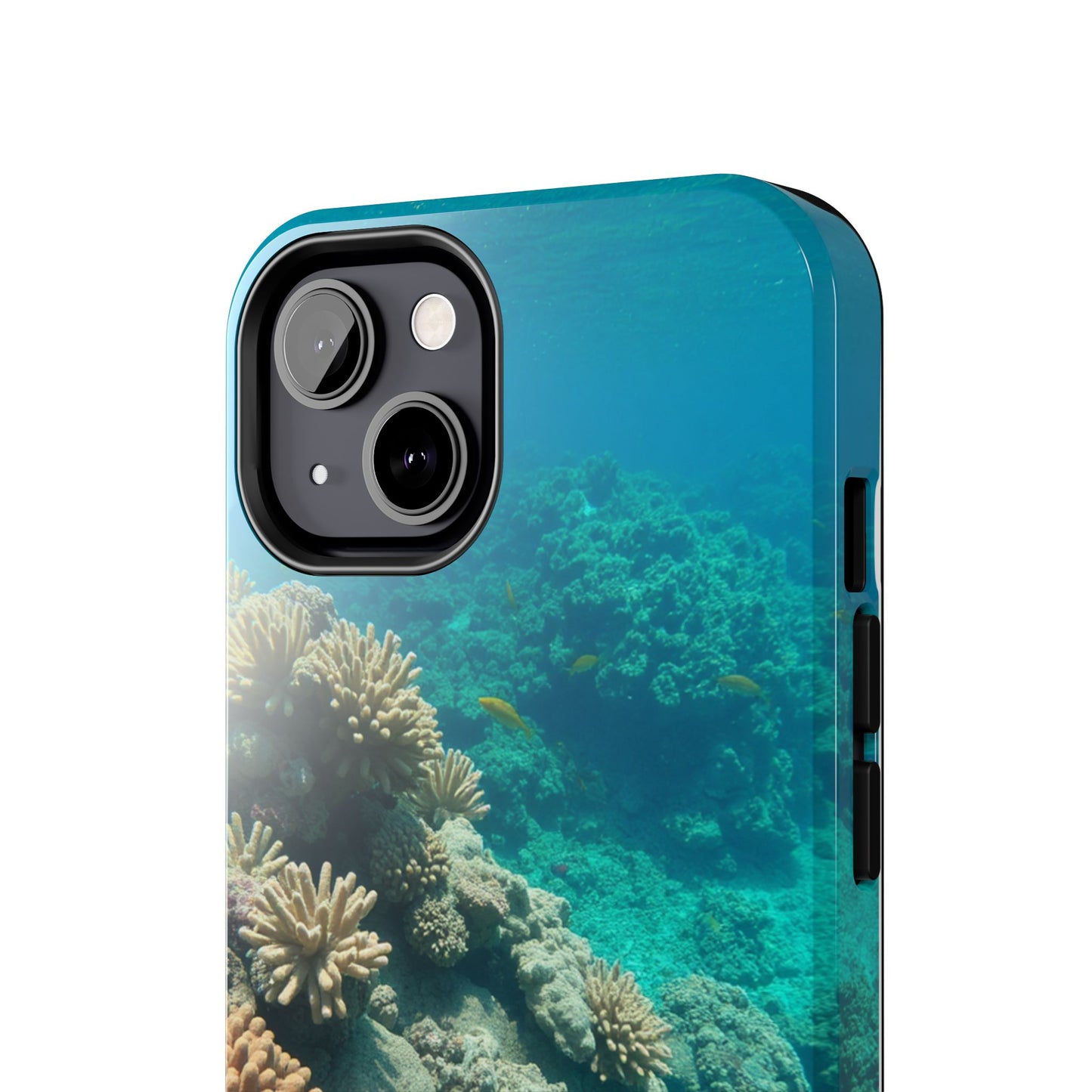 Coral Reef Tough Phone Case - Ocean Vibes Protection for Adventure Lovers
