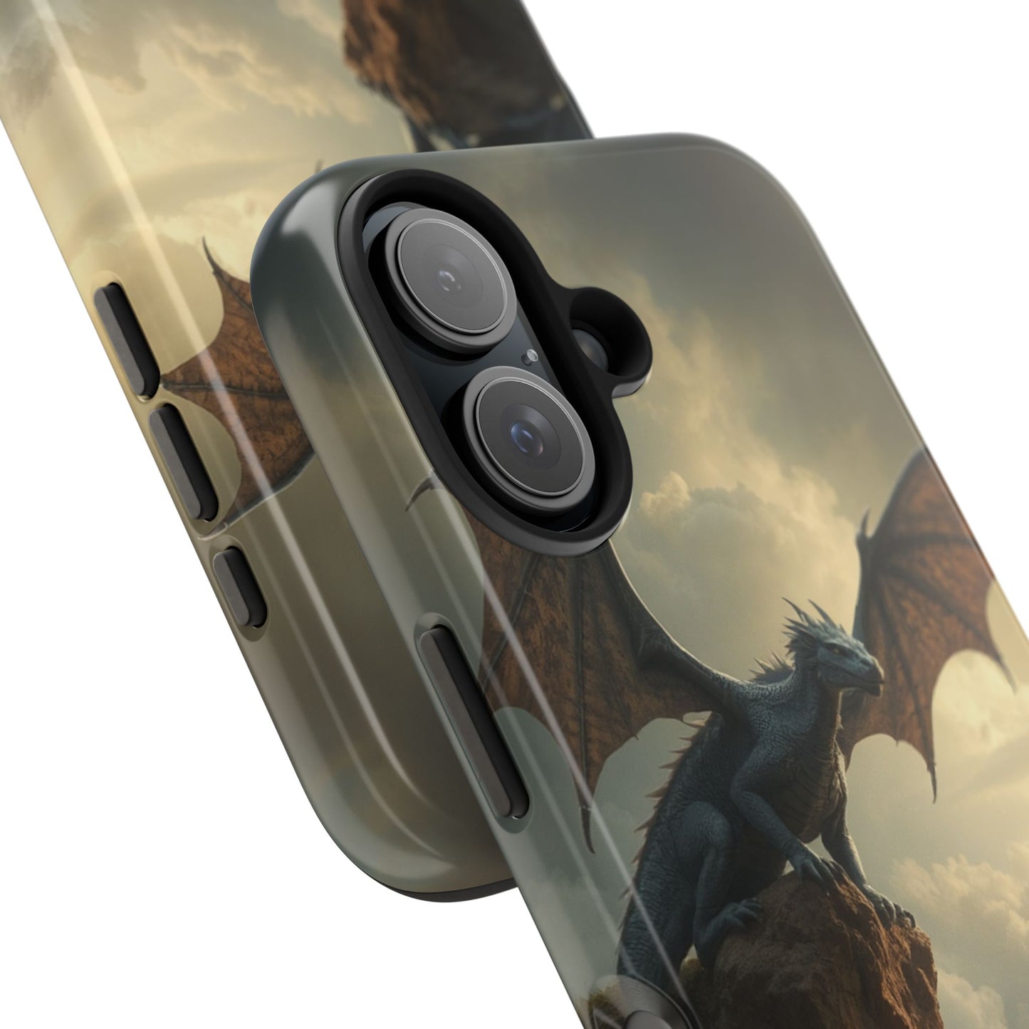 Dragon Fantasy Tough Phone Case - Durable Protection for Adventurers