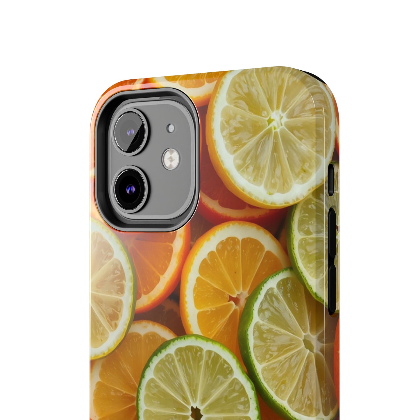 Citrus Slice Tough Phone Case – Vibrant Fruit Design for Summer Fun