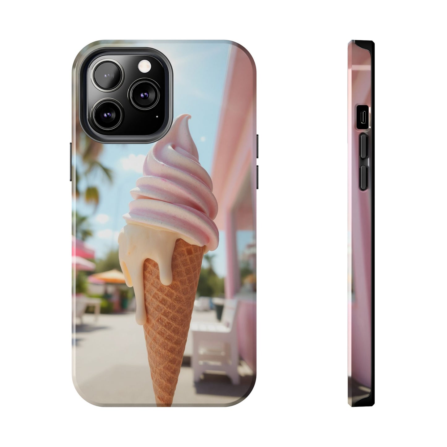 Ice Cream Cone Phone Case – Tough and Stylish Protection