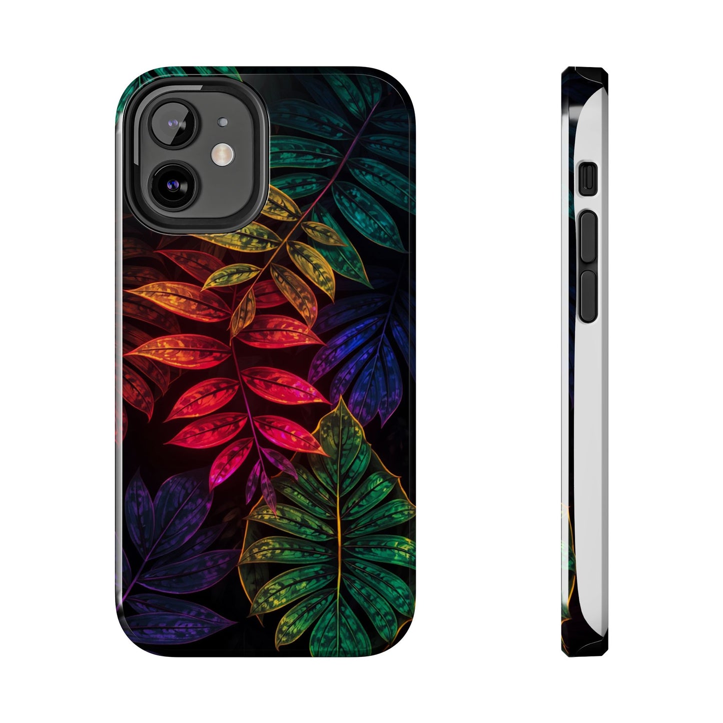Vibrant Tropical Leaf Tough Phone Case