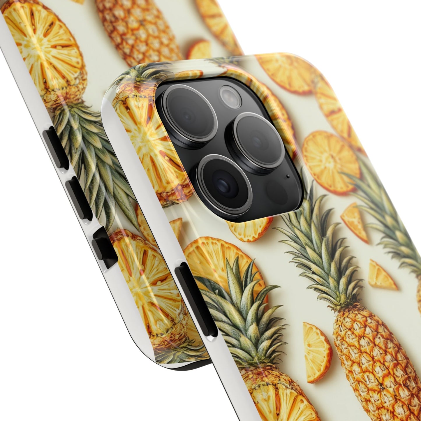 Tropical Pineapple Phone Case - Tough Phone Protector for Summer Vibes